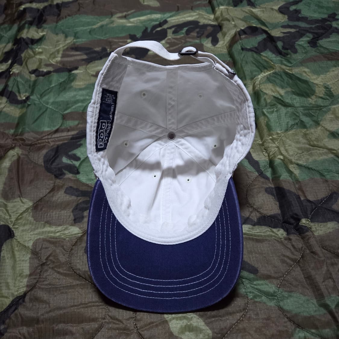 00s Vintage Polo Ralph Lauren RL 67 Cap 상품이미지4
