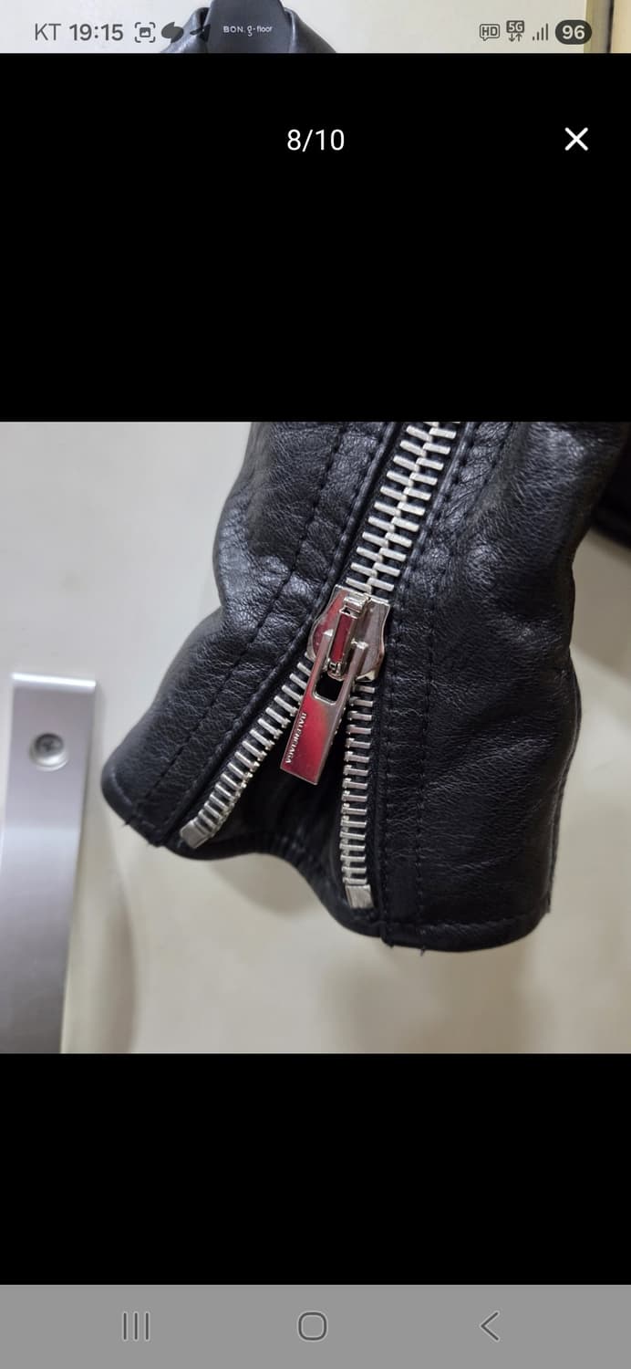 발렌시아가 라이더 가죽자켓 상품이미지7