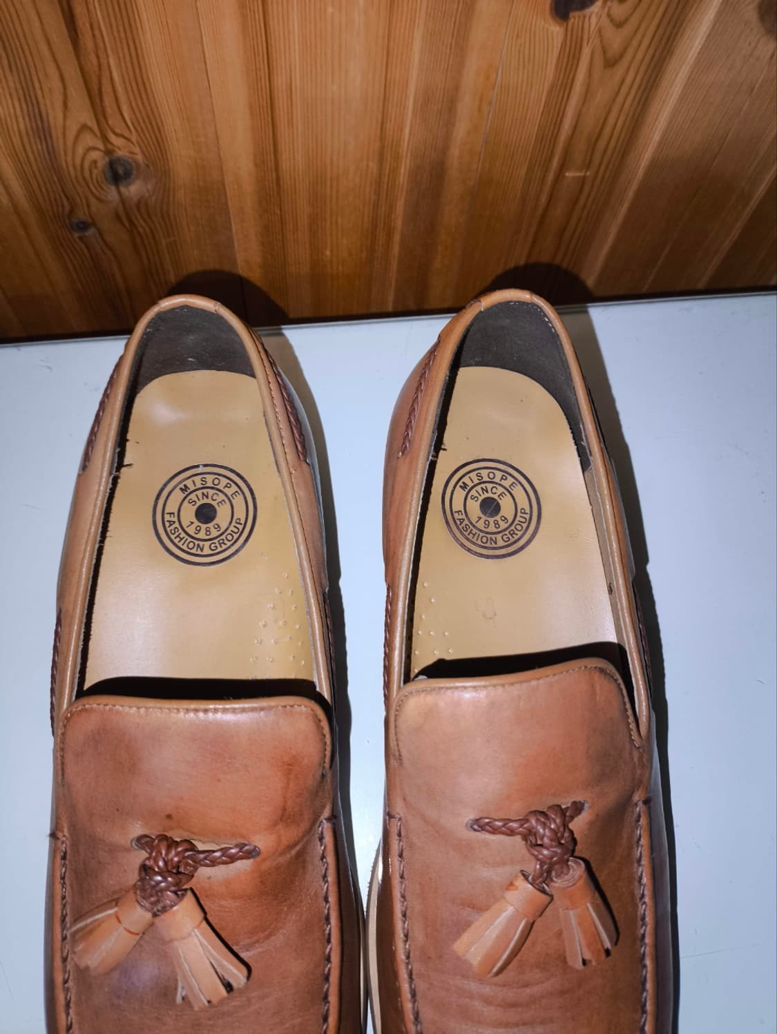 260mm 미소페 테슬로퍼 남성구두 상품이미지6