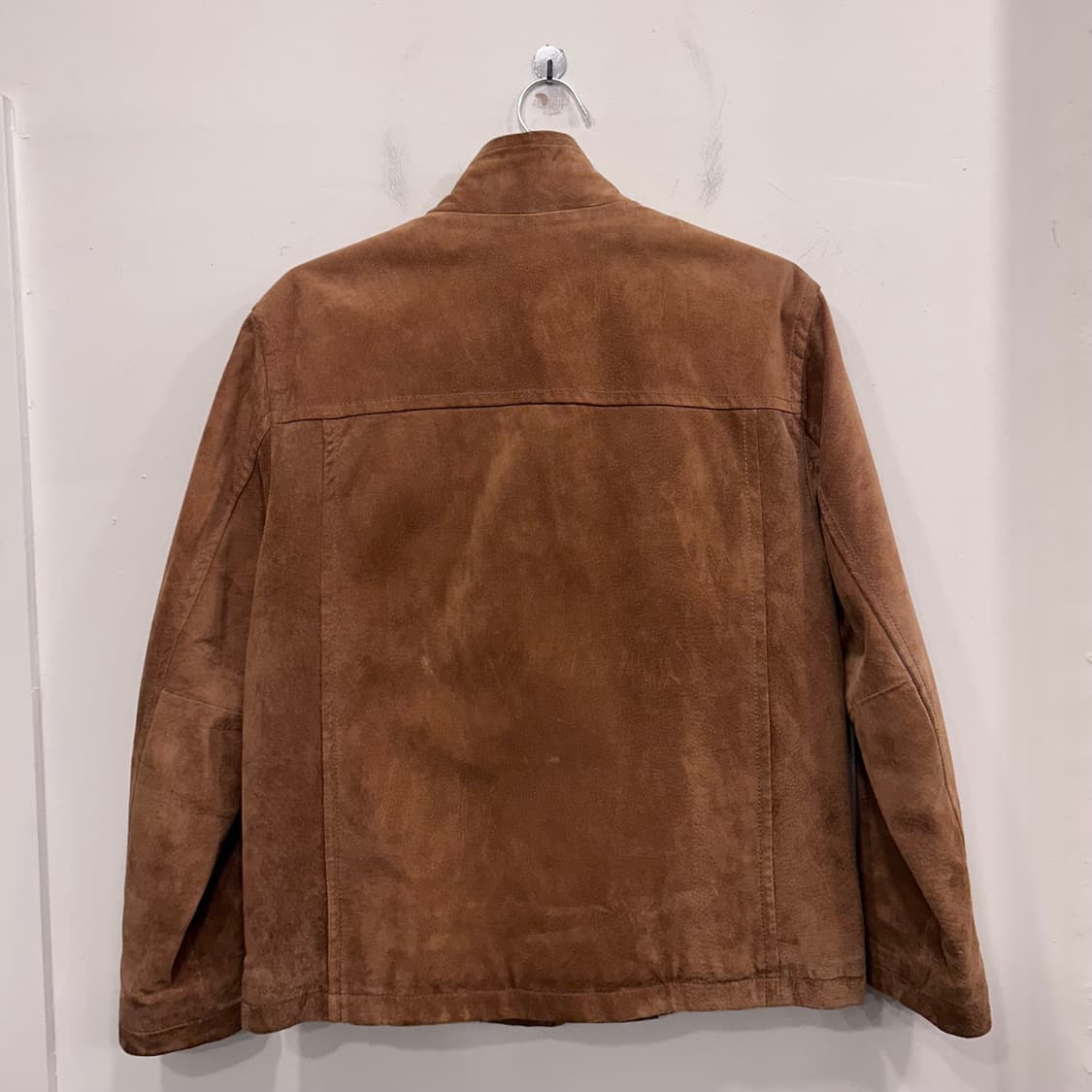 NASIGN 탈착 퀼팅베스트 차이나카라 스웨이드 자켓 상품이미지5