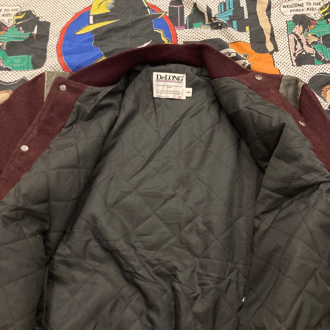 미국 빈티지 USA 울 바시티 자켓 스타디움 자켓 상품이미지5