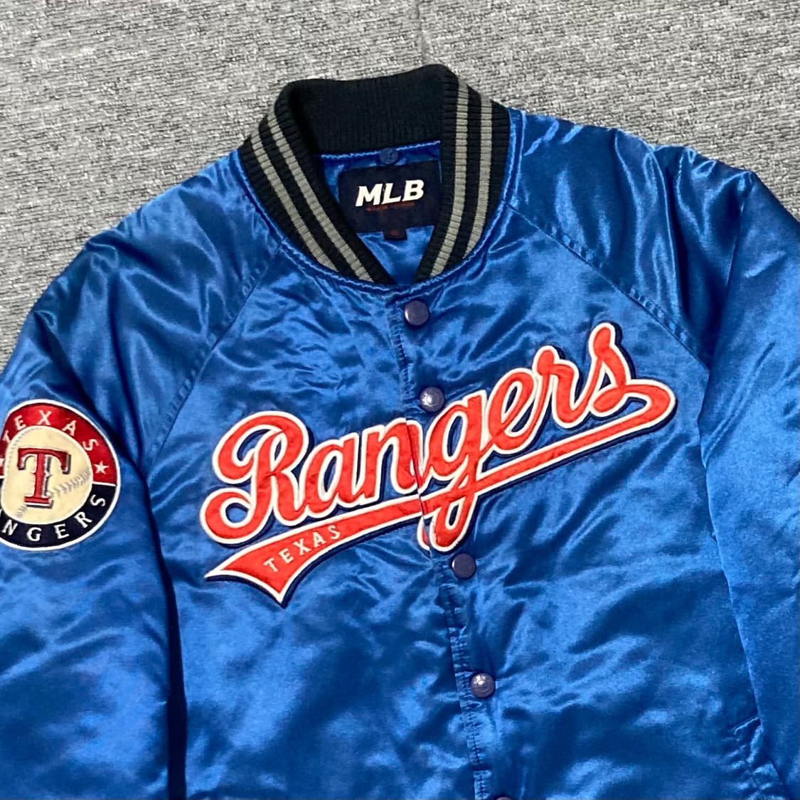 [L] MLB 텍사스 레인저스 올드스쿨 야구점퍼 상품이미지2