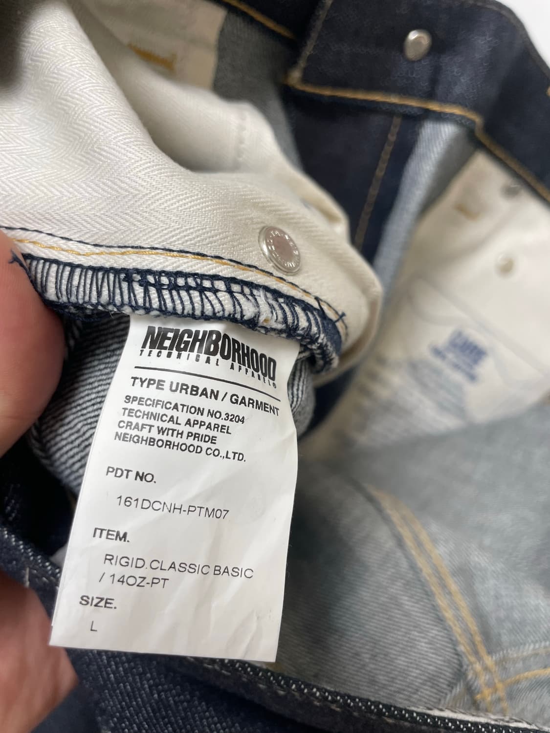 [L]네이버후드 클래식 베이직 데님 상품이미지3