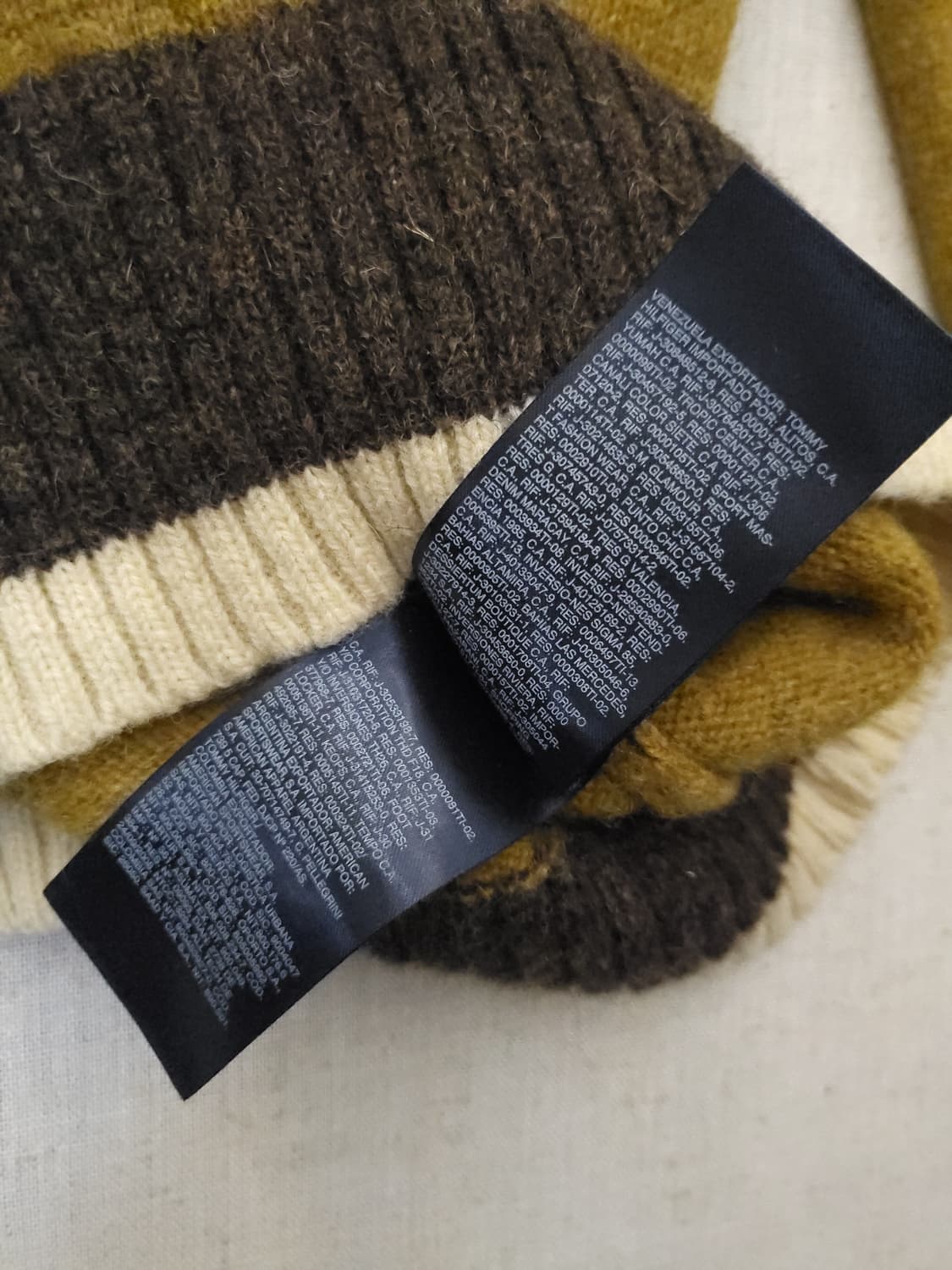 타미힐피거 컬러블록 니트 스웨터 s 상품이미지7