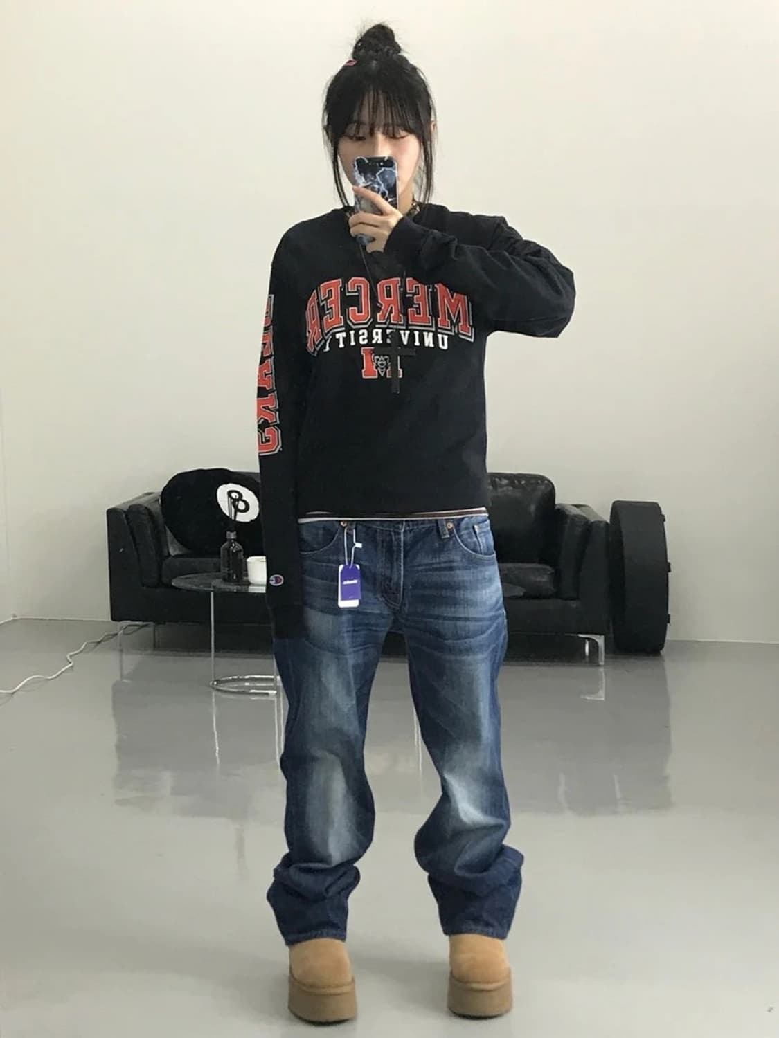 챔피언 프린팅 롱슬리브 상품이미지1