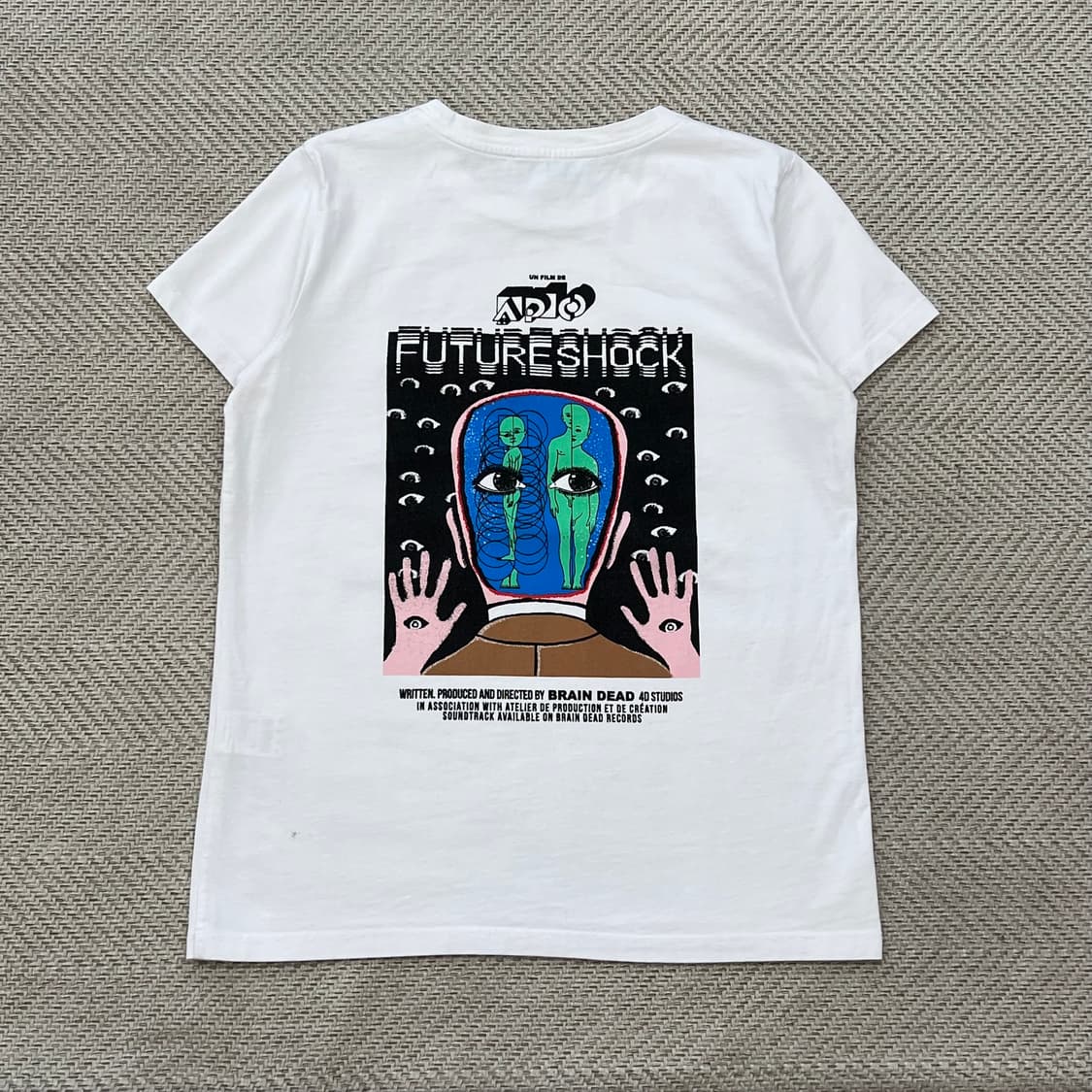 아페쎄 x 브레인데드 프린팅 반팔티 r3505 상품이미지2