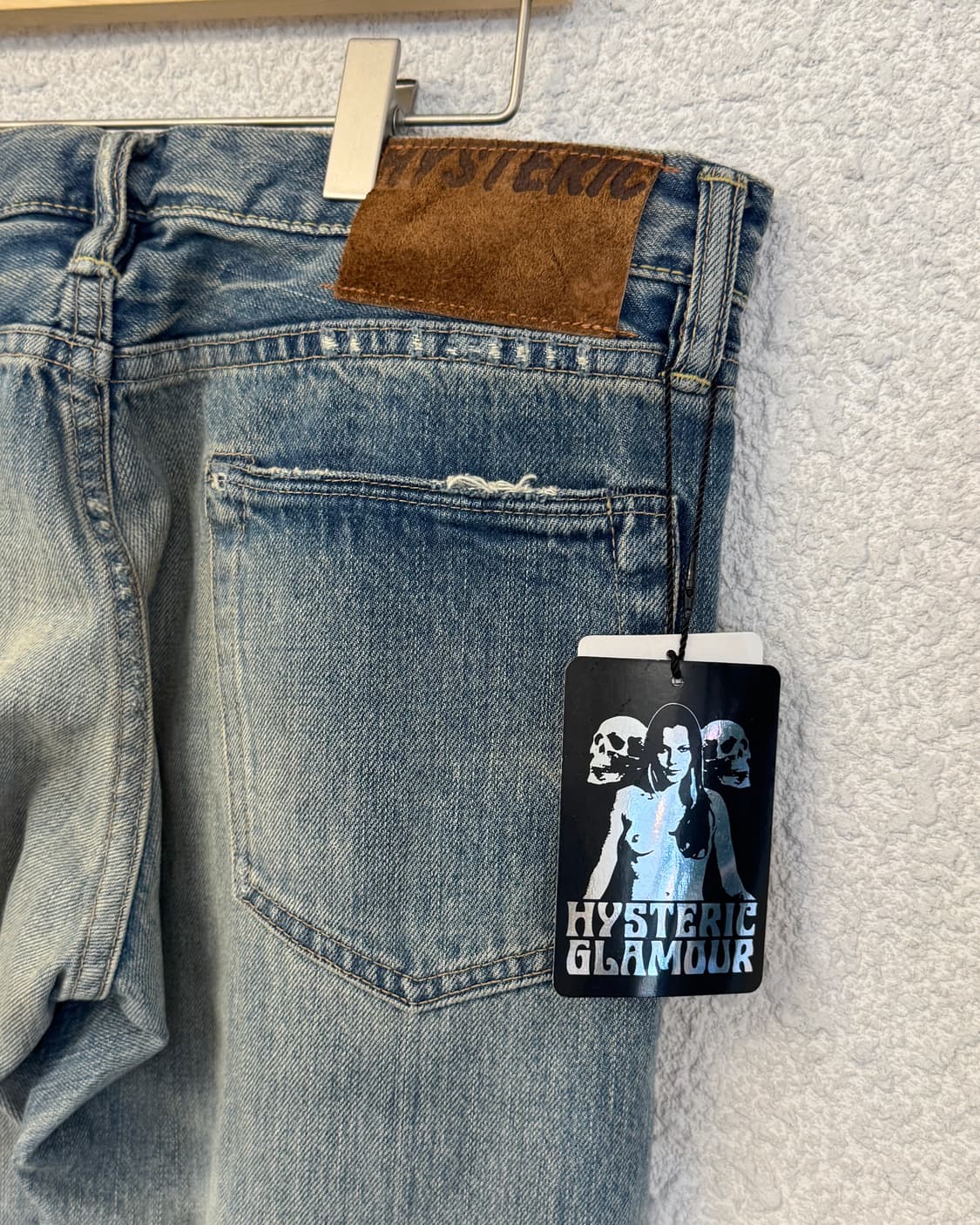 히스테릭 글래머 데미지드 스터드 데님 상품이미지6