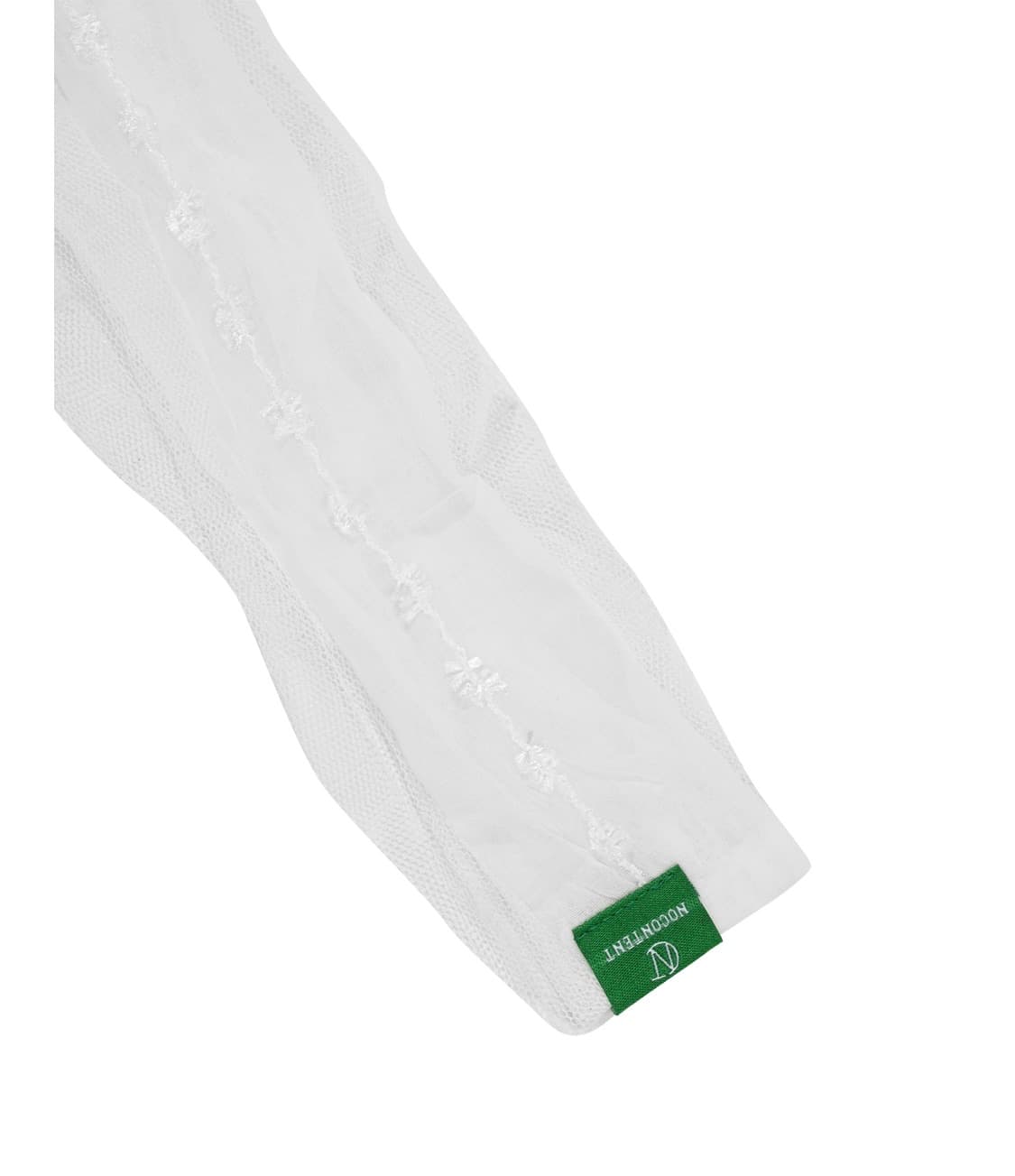 노컨텐츠 lace scarf_white 상품이미지1