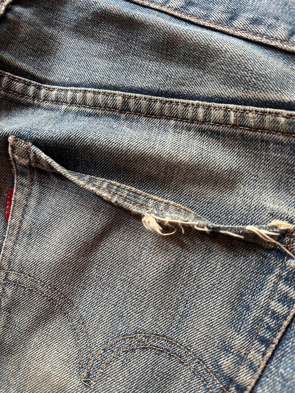 60s Levis BigE Selvedge Denim Pants 66전기 상품이미지9