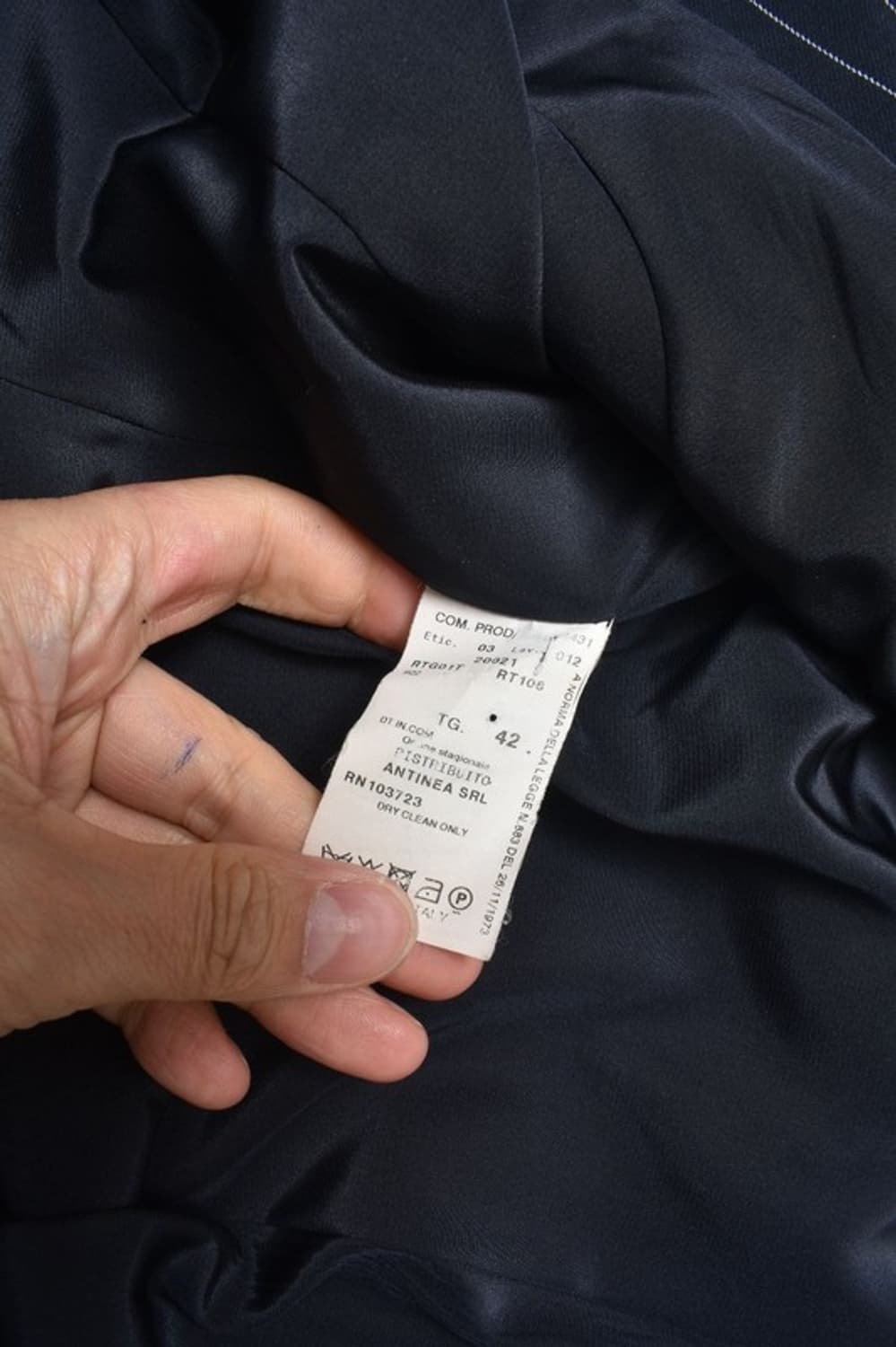 아르마니 꼴레지오니 스트라이프 블레이저 자켓 6 상품이미지7