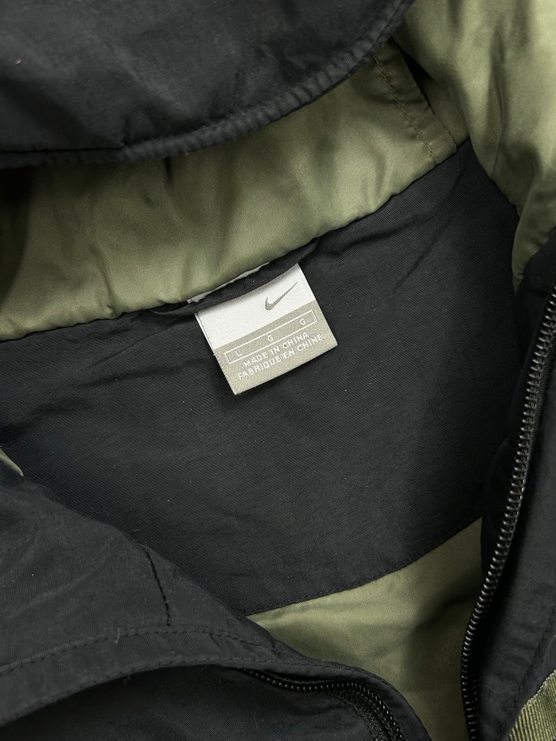 나이키 00s 패디드 후드 점퍼 L 상품이미지5