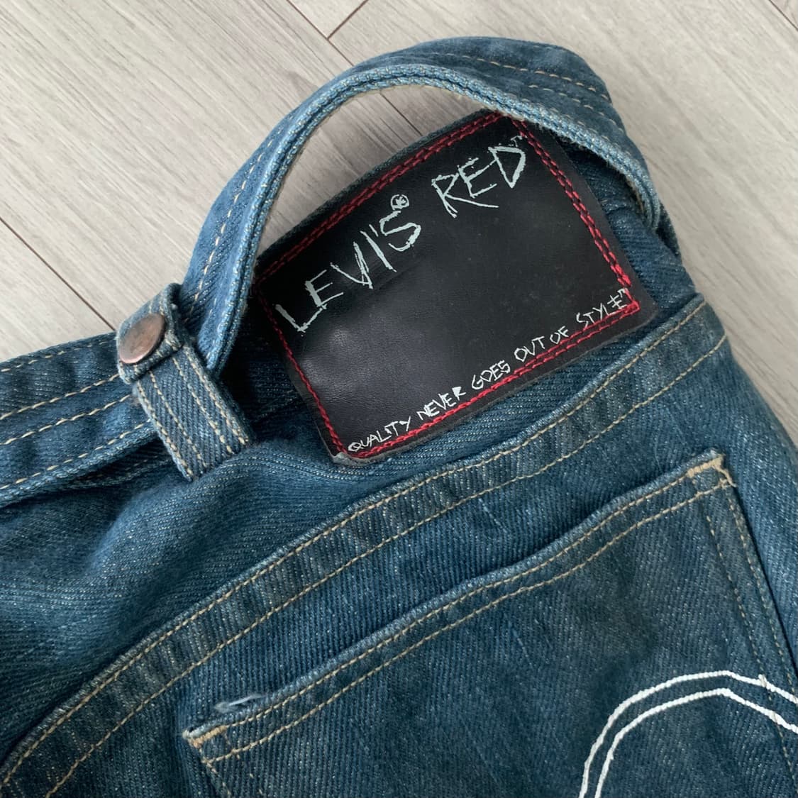 리바이스 레드 데비안트 본디지 데님 levi’s red 유럽 상품이미지8