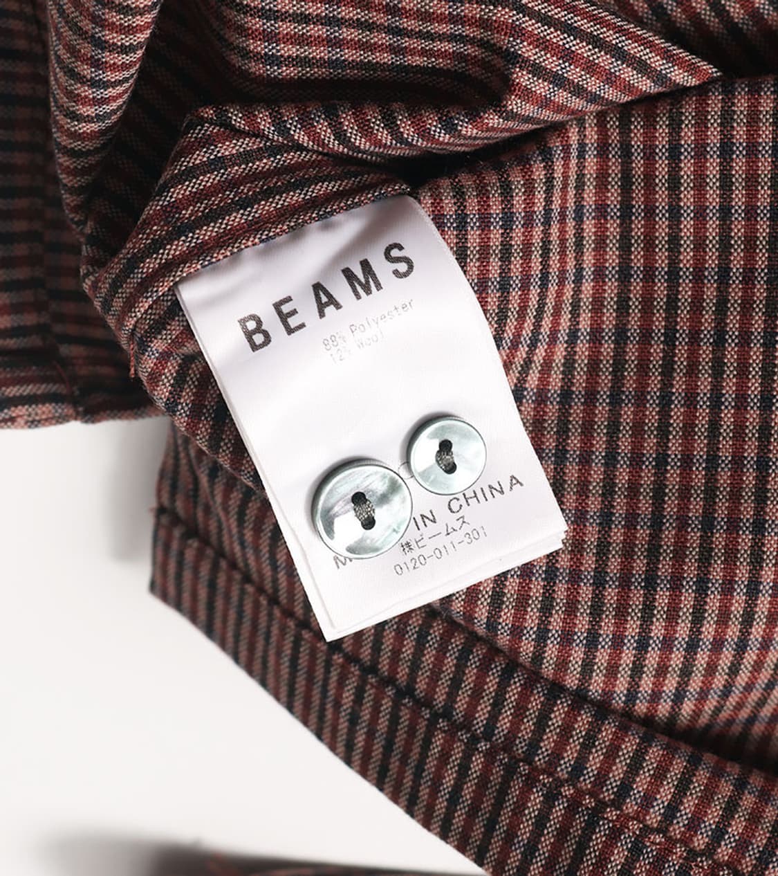 BEAMS - LOOSE FIT CHECK SHIRT 상품이미지9