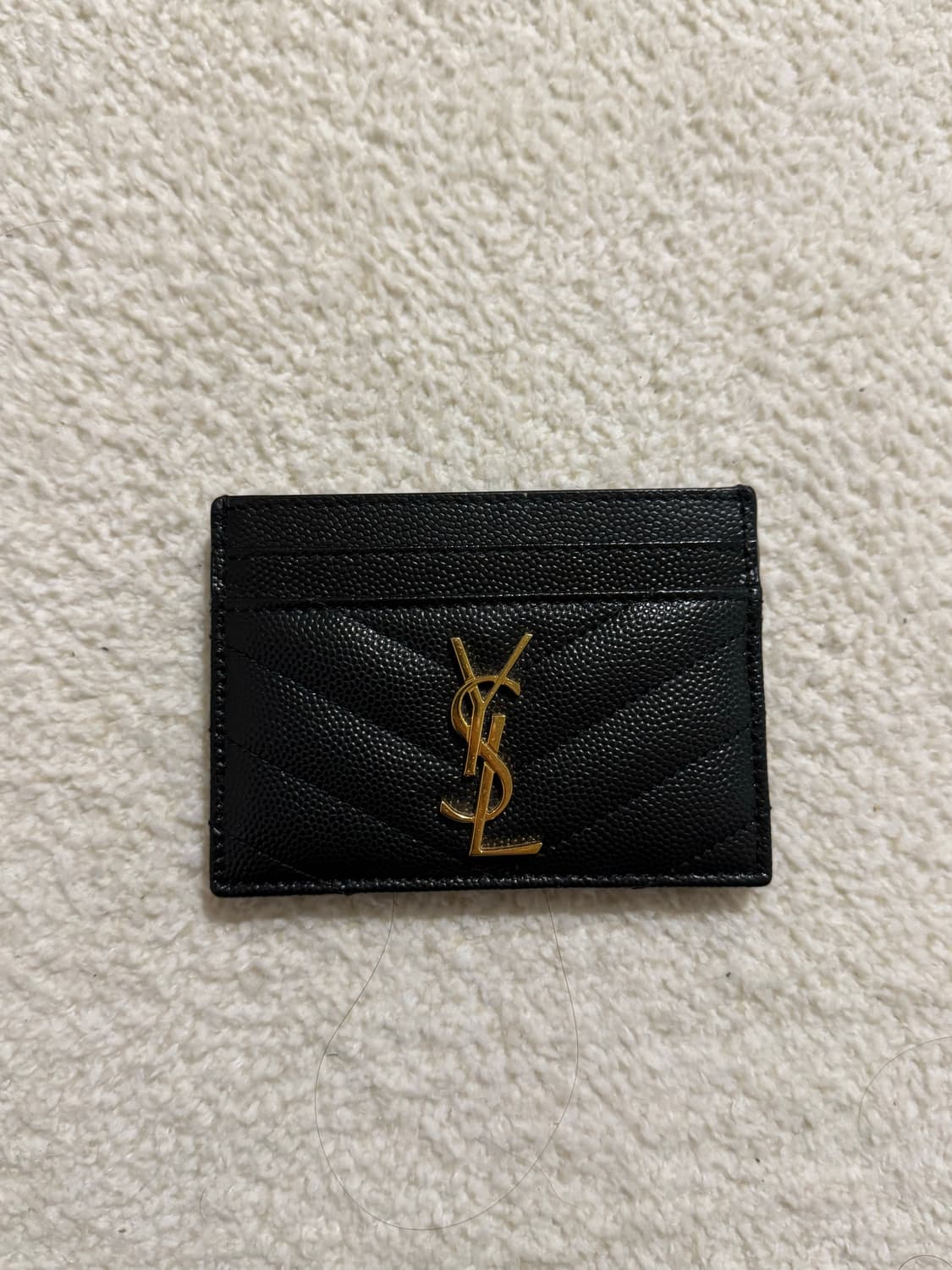 입생로랑 카드지갑 금장 YSL 상품이미지1