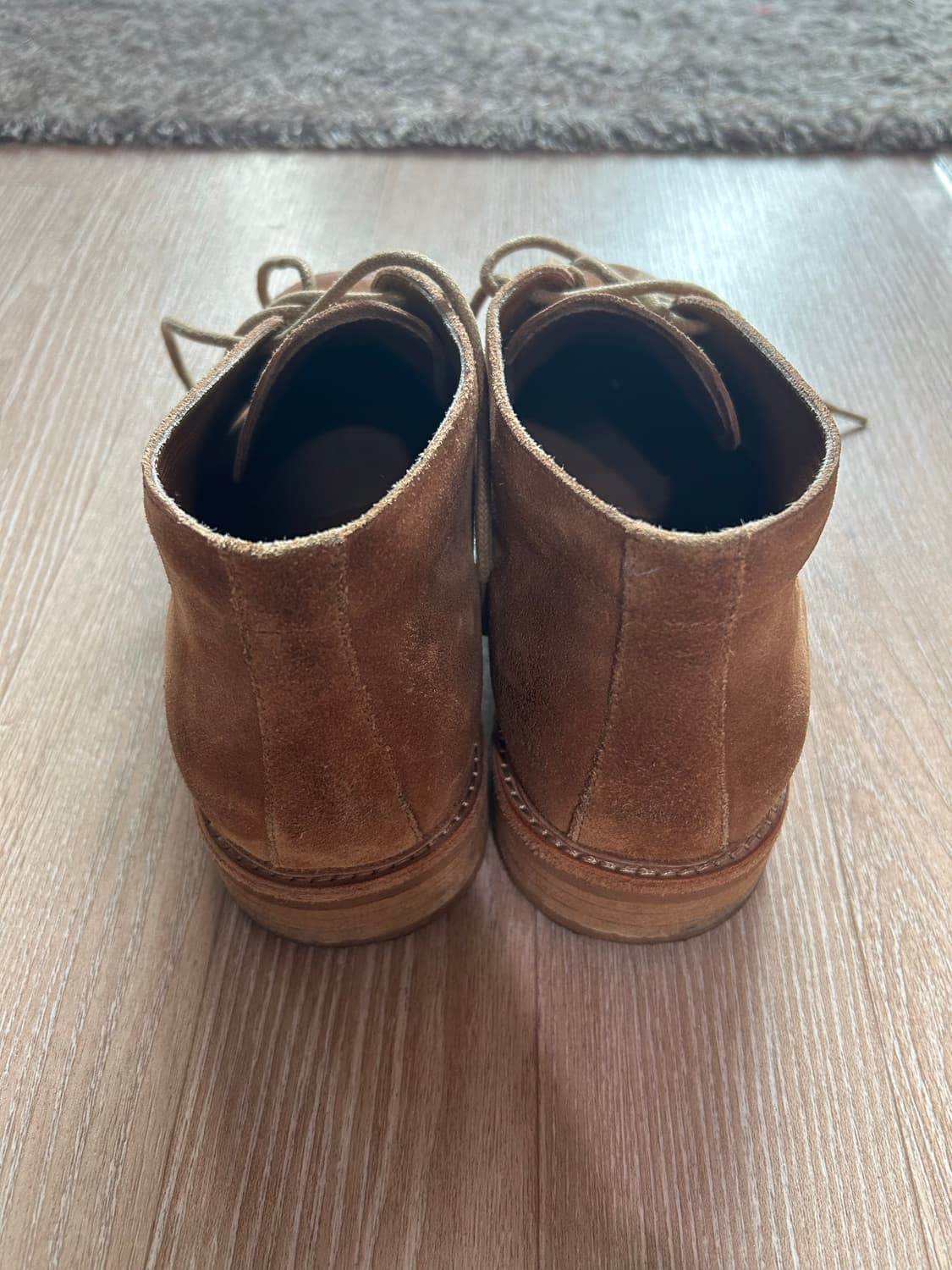 야세 처카부츠 스웨이드 베이지 상품이미지4