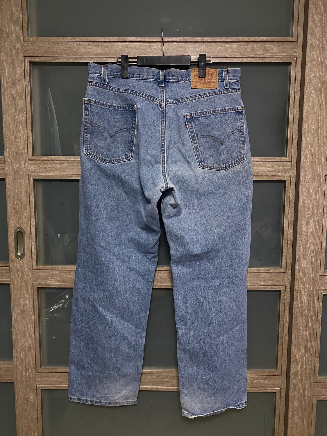 [36X32] 리바이스 569 빈티지 00s USA 데님 팬츠 블랭크탭 상품이미지2