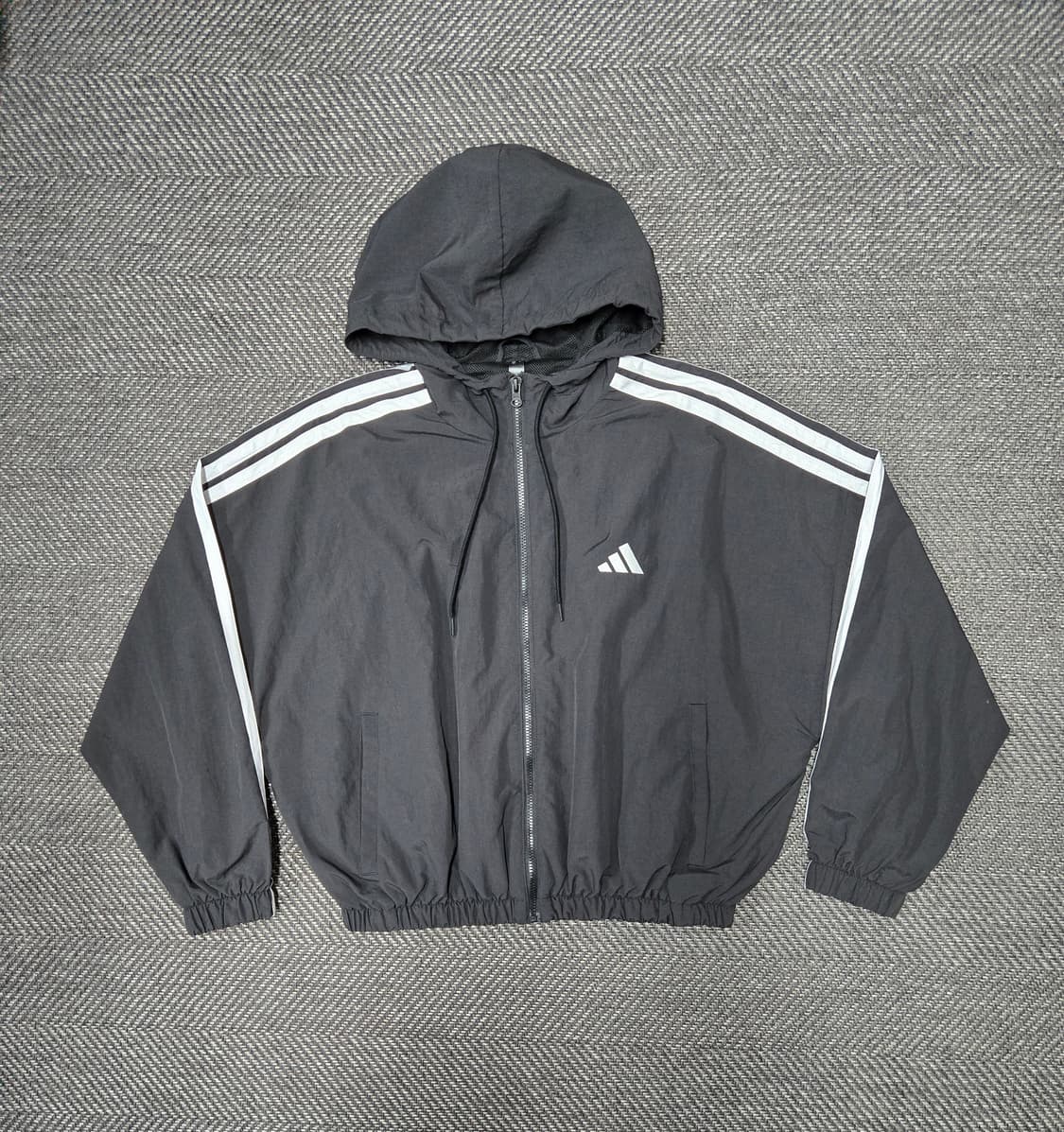 아디다스 3S 우븐 윈드브레이커 JZ2162 바람막이 점퍼 상품이미지2