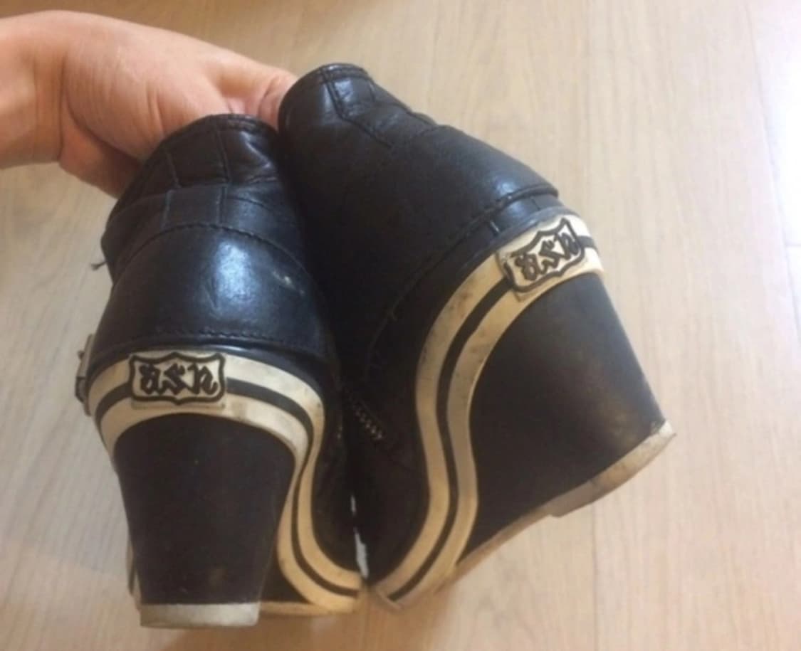 ASH 웨지힐 스니커즈 블랙 상품이미지5