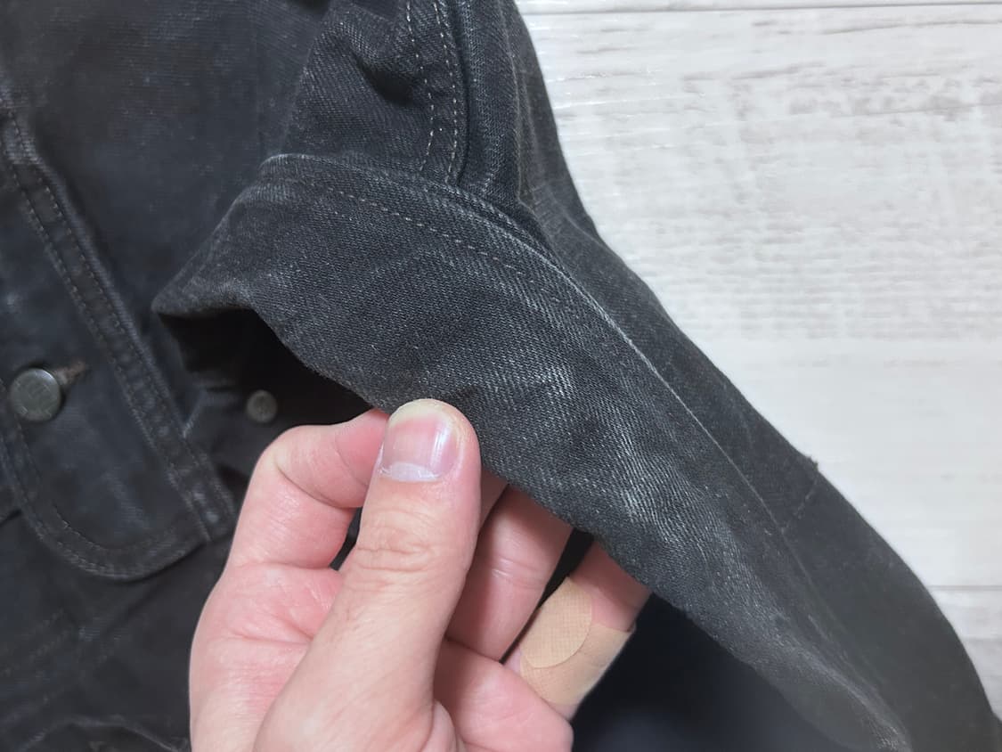 RRL LOT 271 블랙 흑청 데님 구형 멕시코산 M 상품이미지3