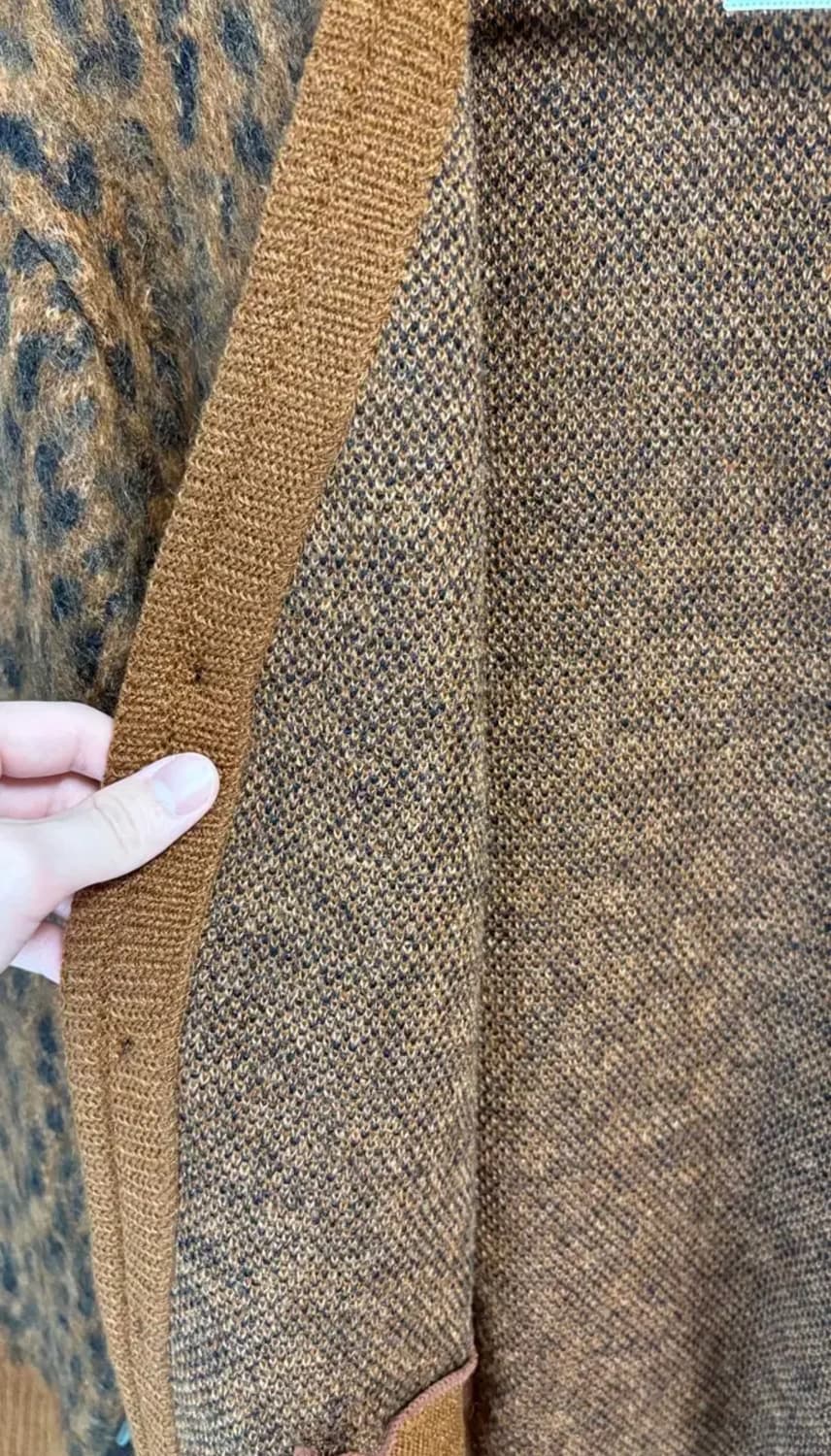 와코마리아 모헤어 가디건 상품이미지4