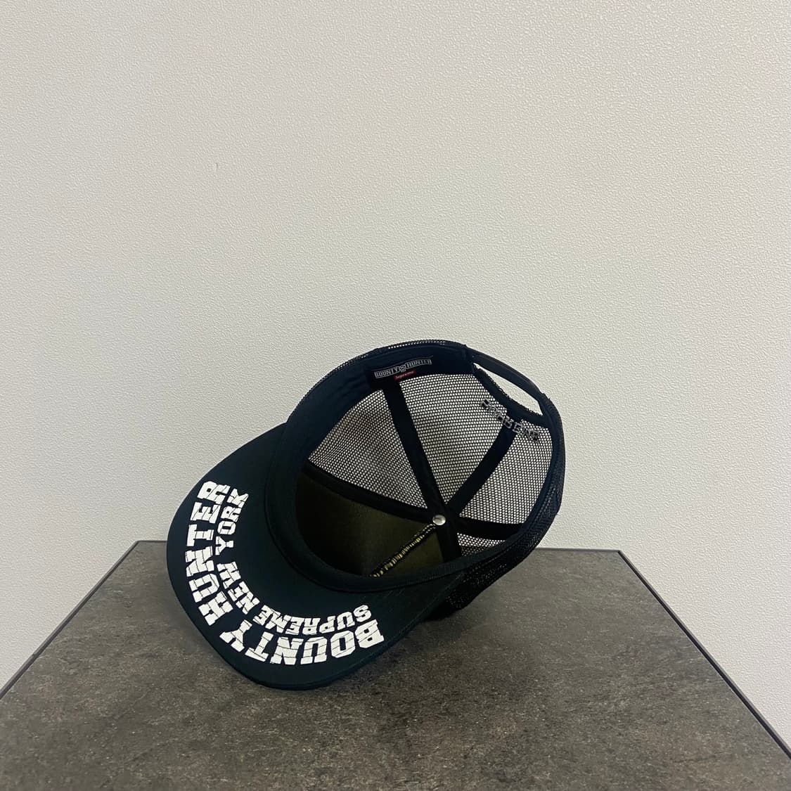 (OS) 슈프림 바운티 헌터 메쉬 백 5패널 캡 모자 블랙 23FW 상품이미지6
