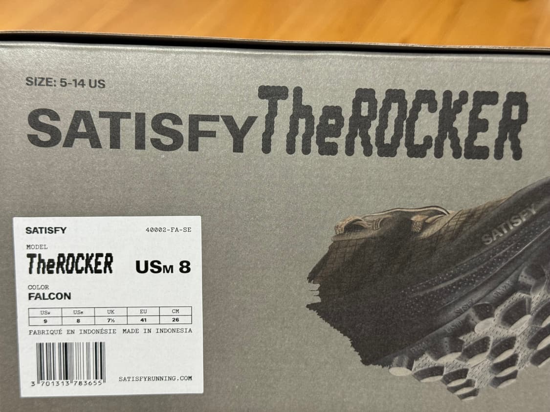 The rocker/us8/260/satisfy 새티스파이 더락커 상품이미지2