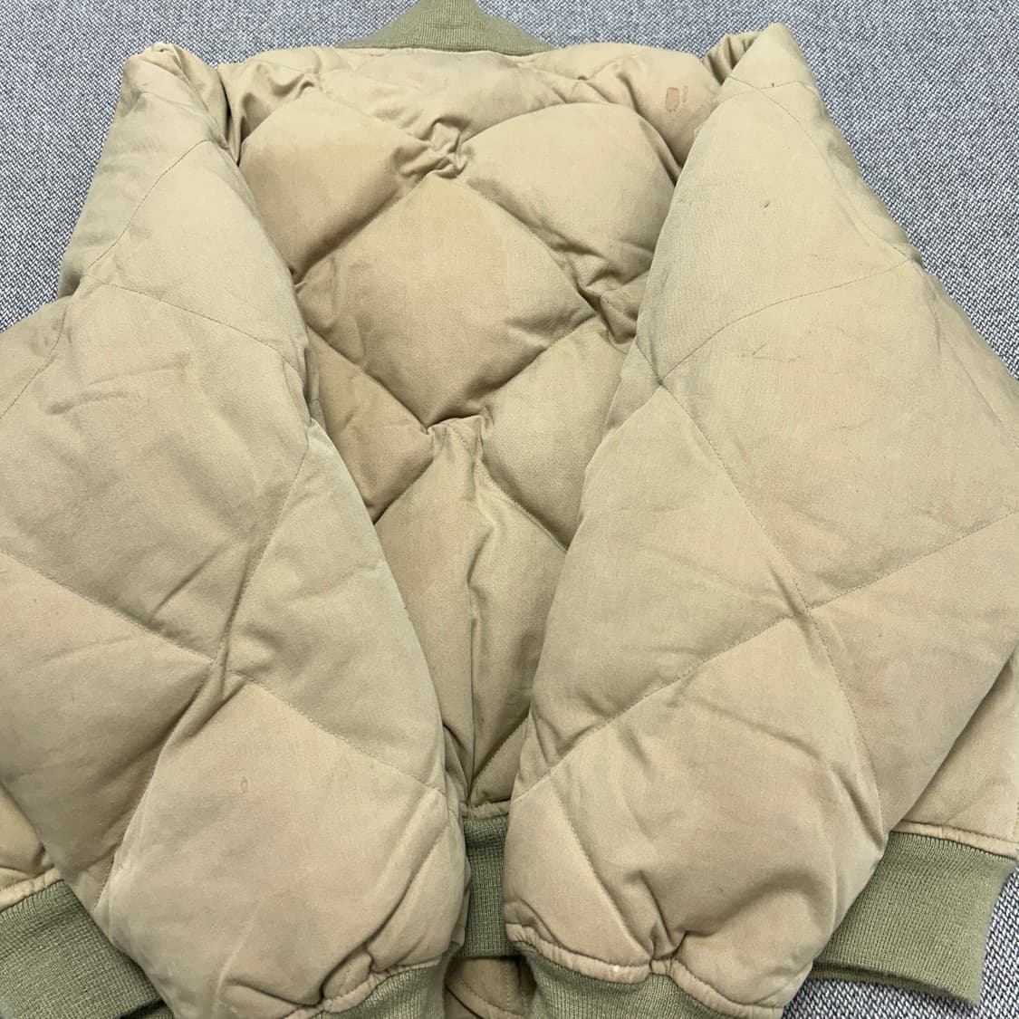 폴로 빈티지 다이아몬드 푸퍼 패딩(M) 상품이미지7