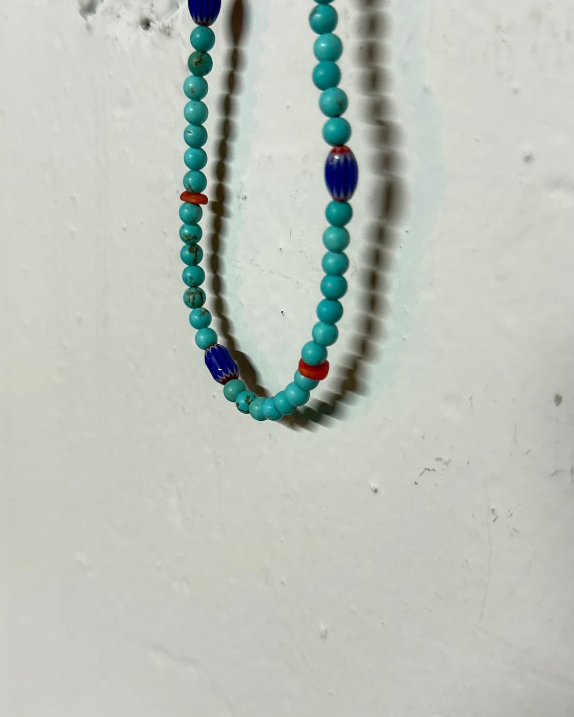 모쿠토 ‘단청’ 비즈 목걸이 [블루] 상품이미지3