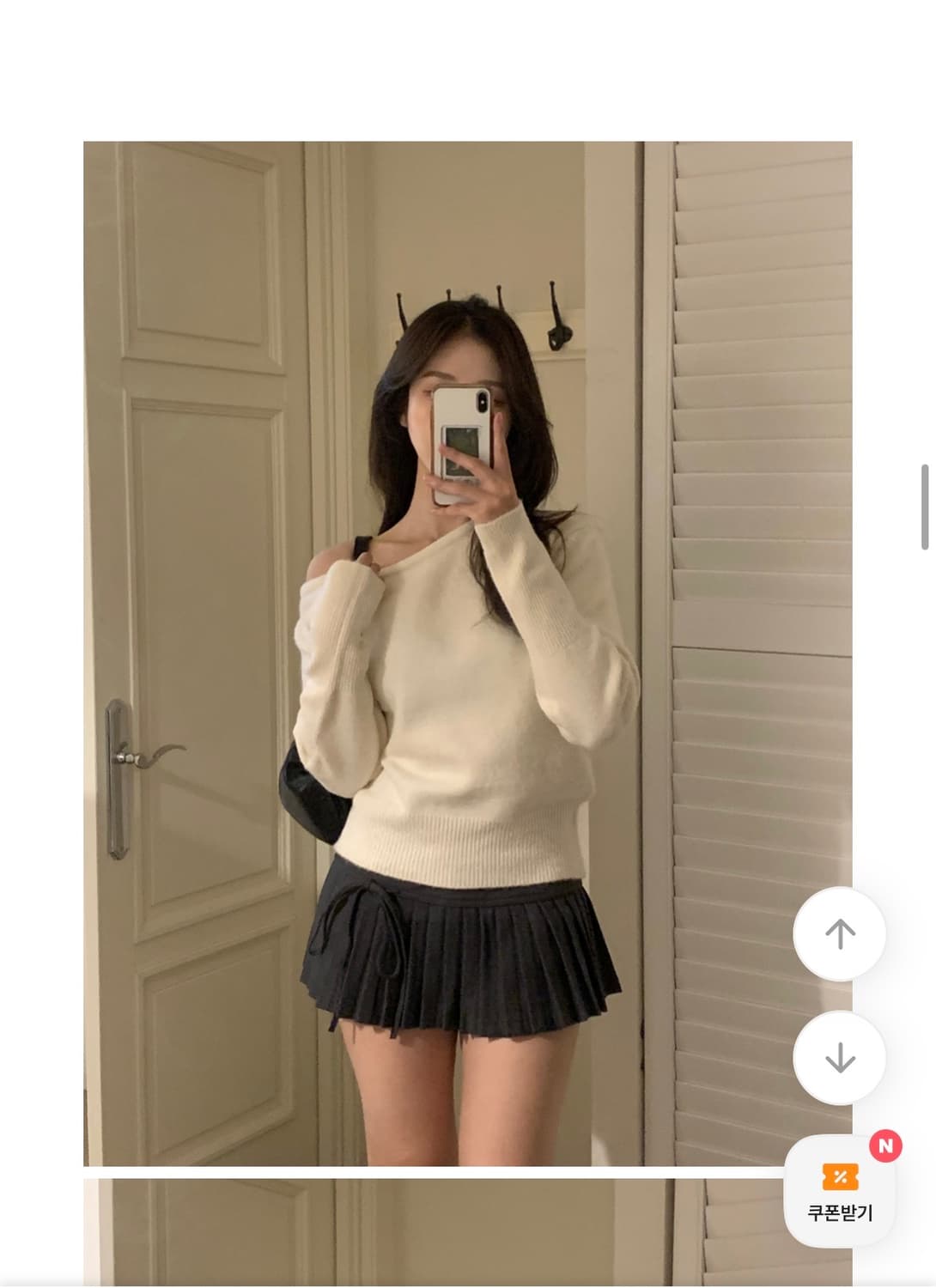 오브더로지 테니스스커트/미니스커트 S 사이즈 상품이미지3