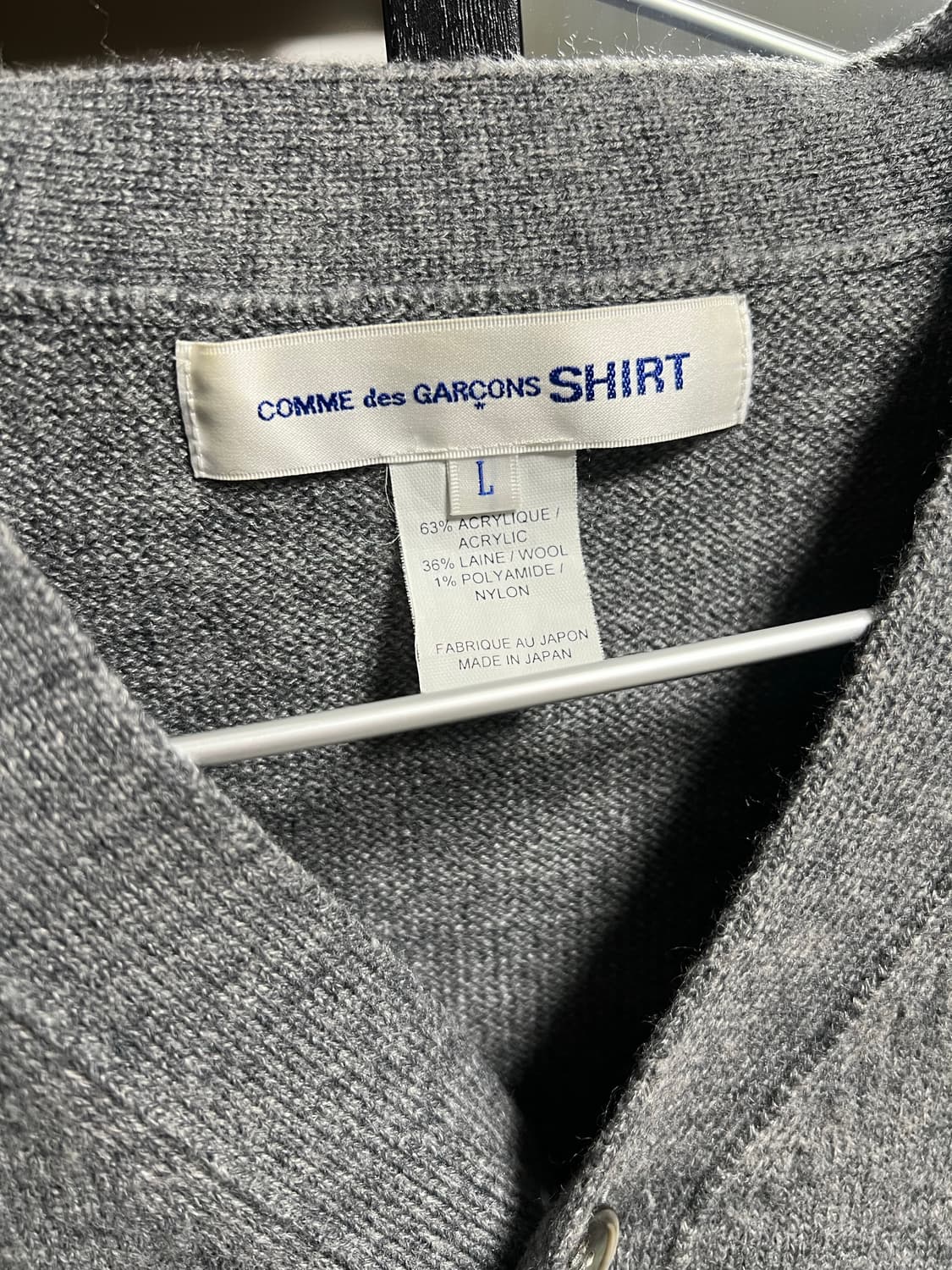 Comme des Garcons Shirt 가디건 상품이미지2