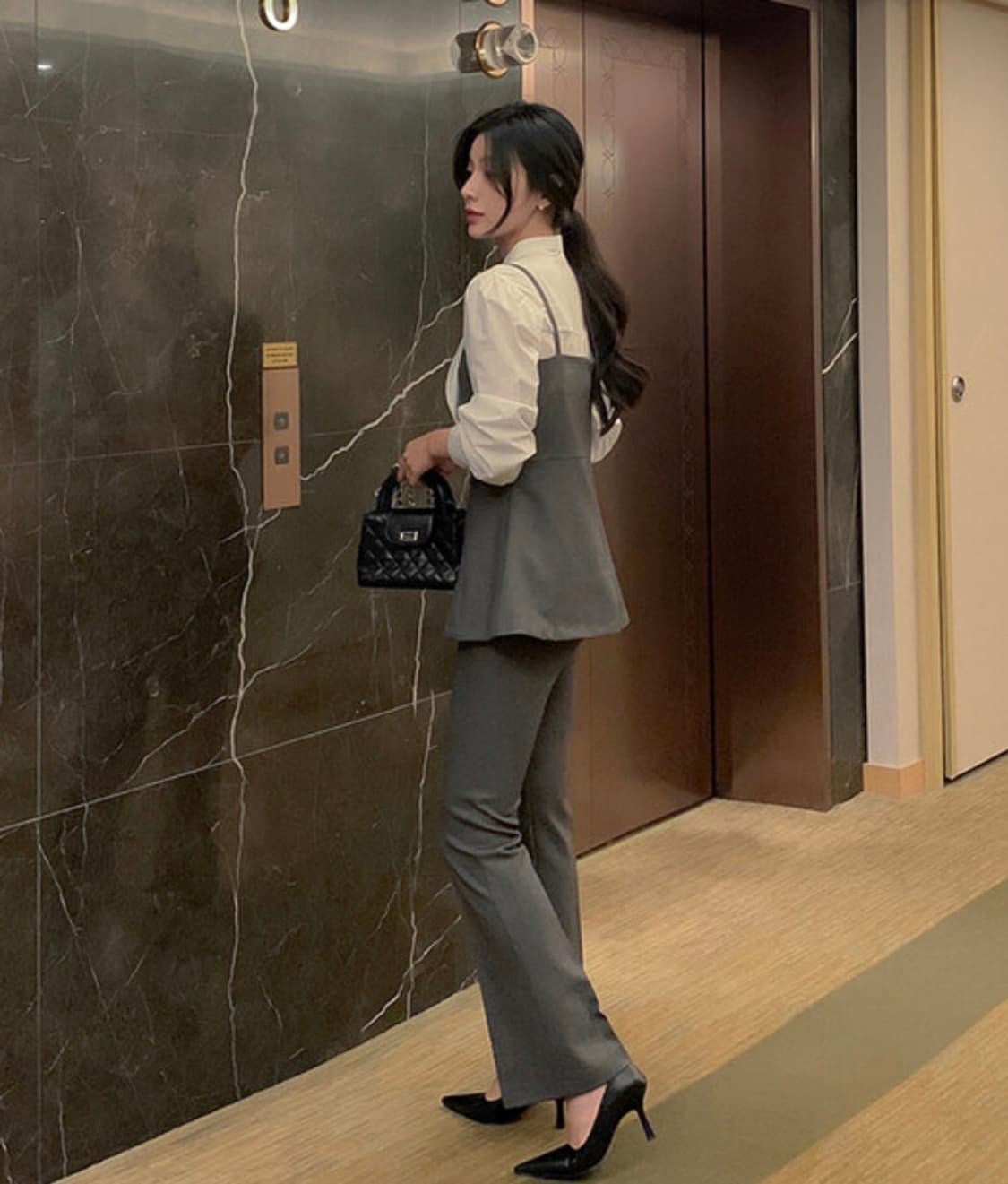 달리호텔 페플럼 뷔스티에 상품이미지2