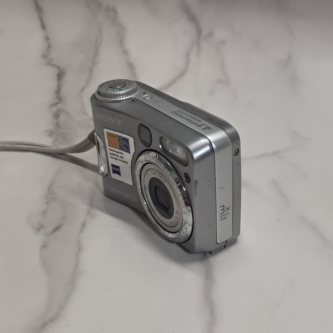 전원X 소니 CyberShot DSC-S80 레트로 빈티지 디카 상품이미지3