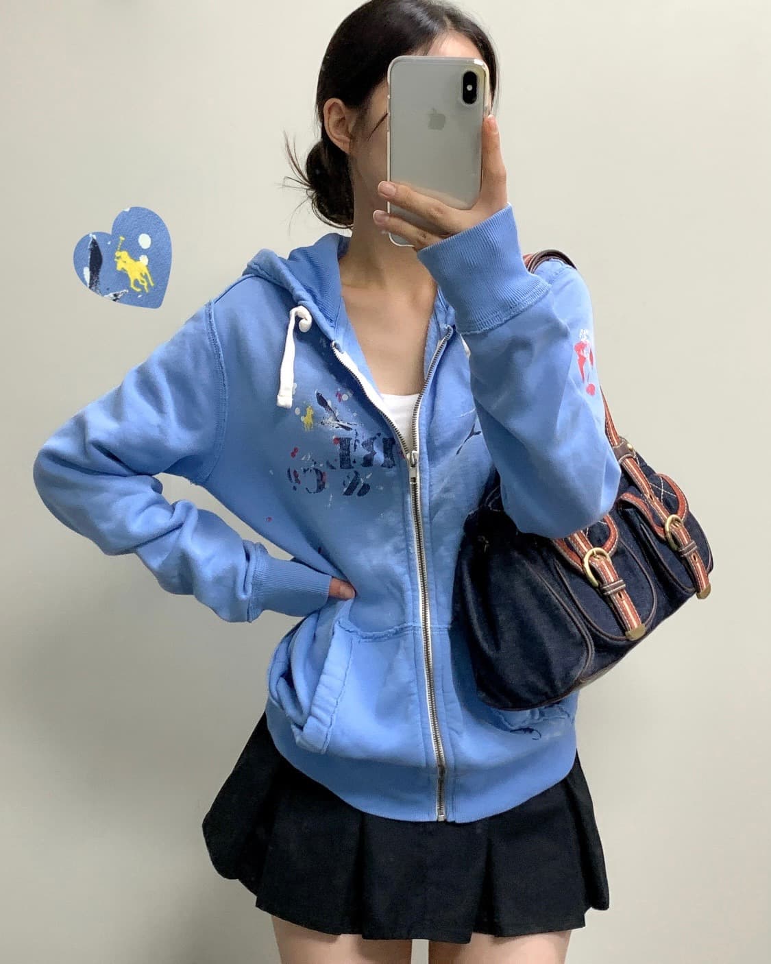 폴로 후드집업 상품이미지2