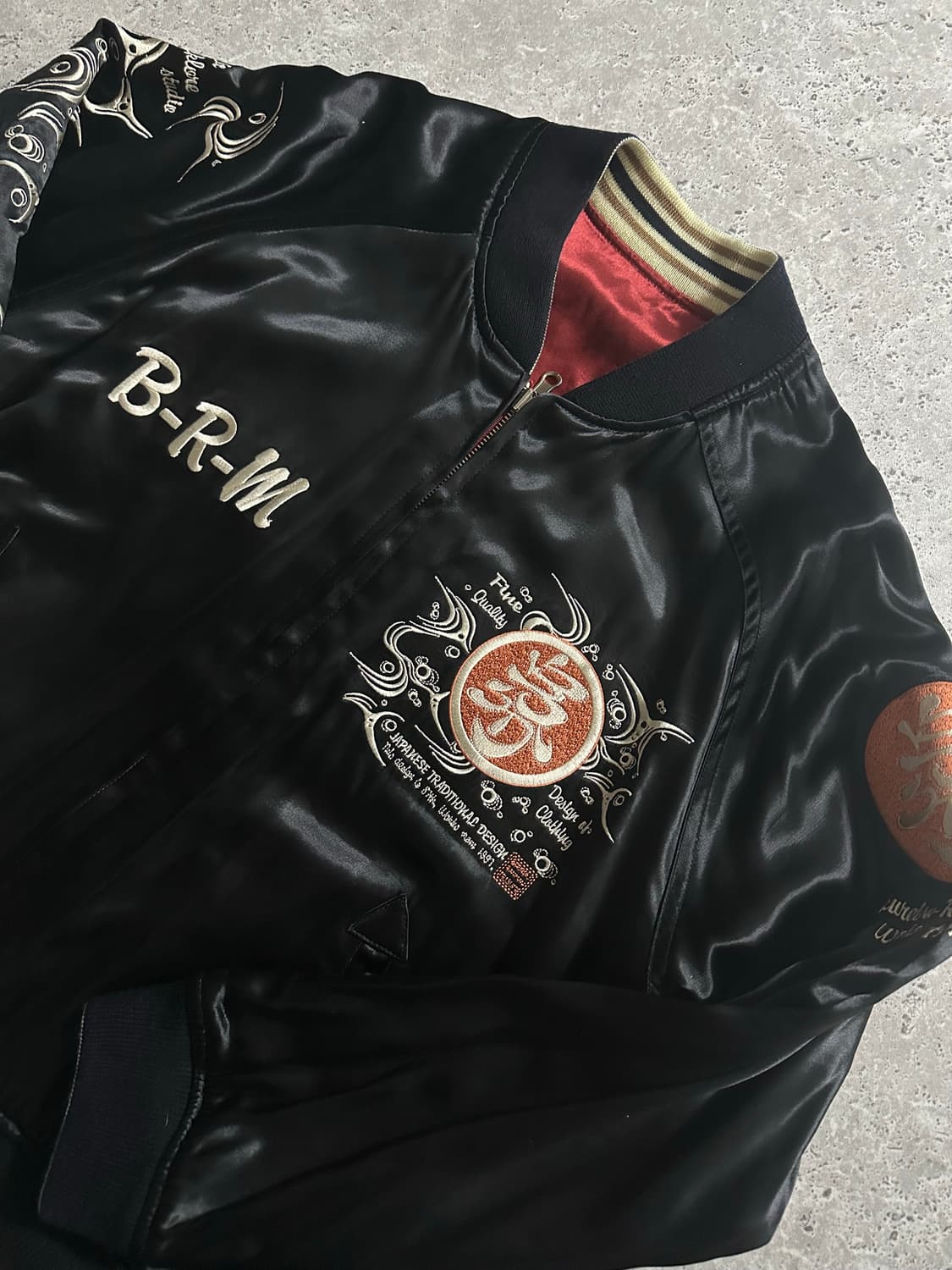 B.R.M 리버시블 스카잔 001 상품이미지1