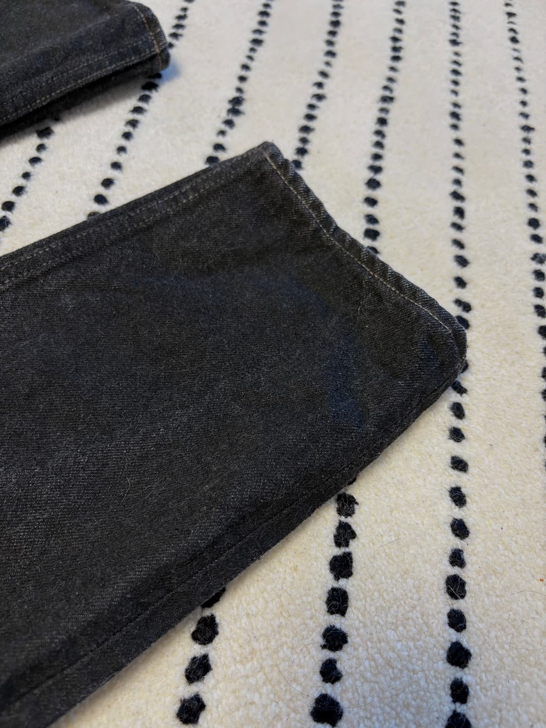 릭오웬스 다크쉐도우 콜랩스 왁스 진 상품이미지5