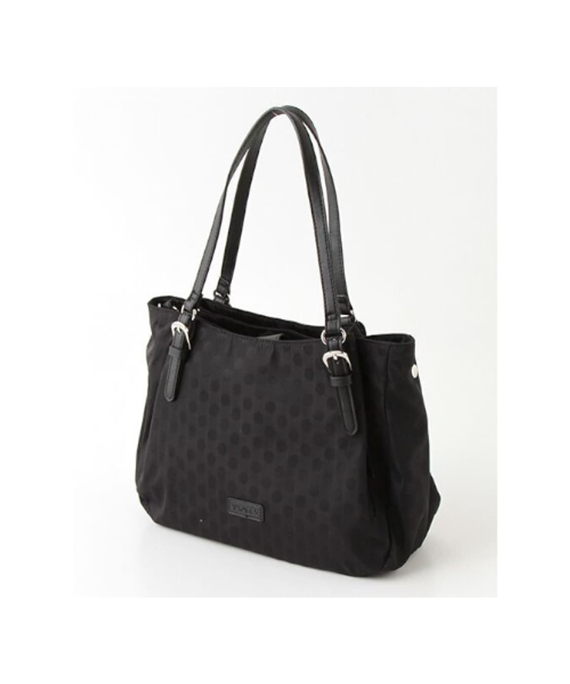 요지야마모토 이삭 도트패턴 나일론 토트 숄더백 상품이미지1