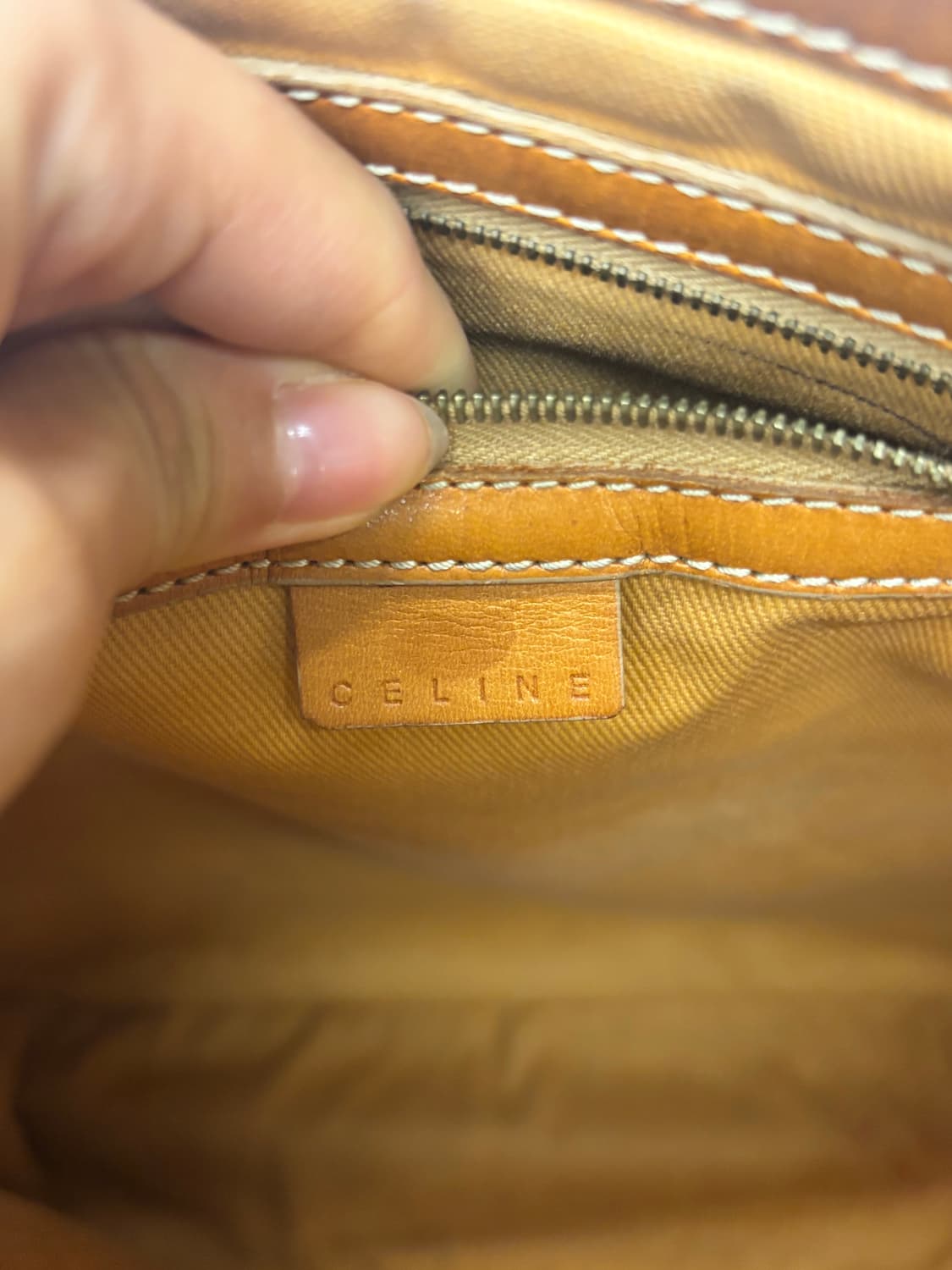 Celine 셀린느 베이지 마카담 쇼퍼백  상품이미지8