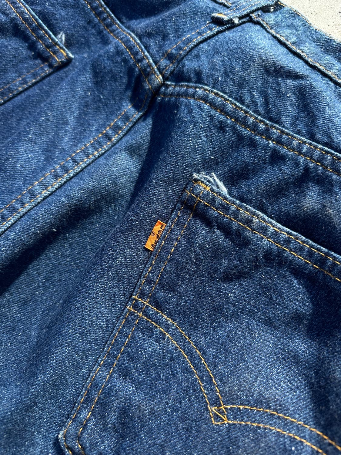 80s levi's 517 빈티지 리바이스 플레어핏 데님팬츠 상품이미지5