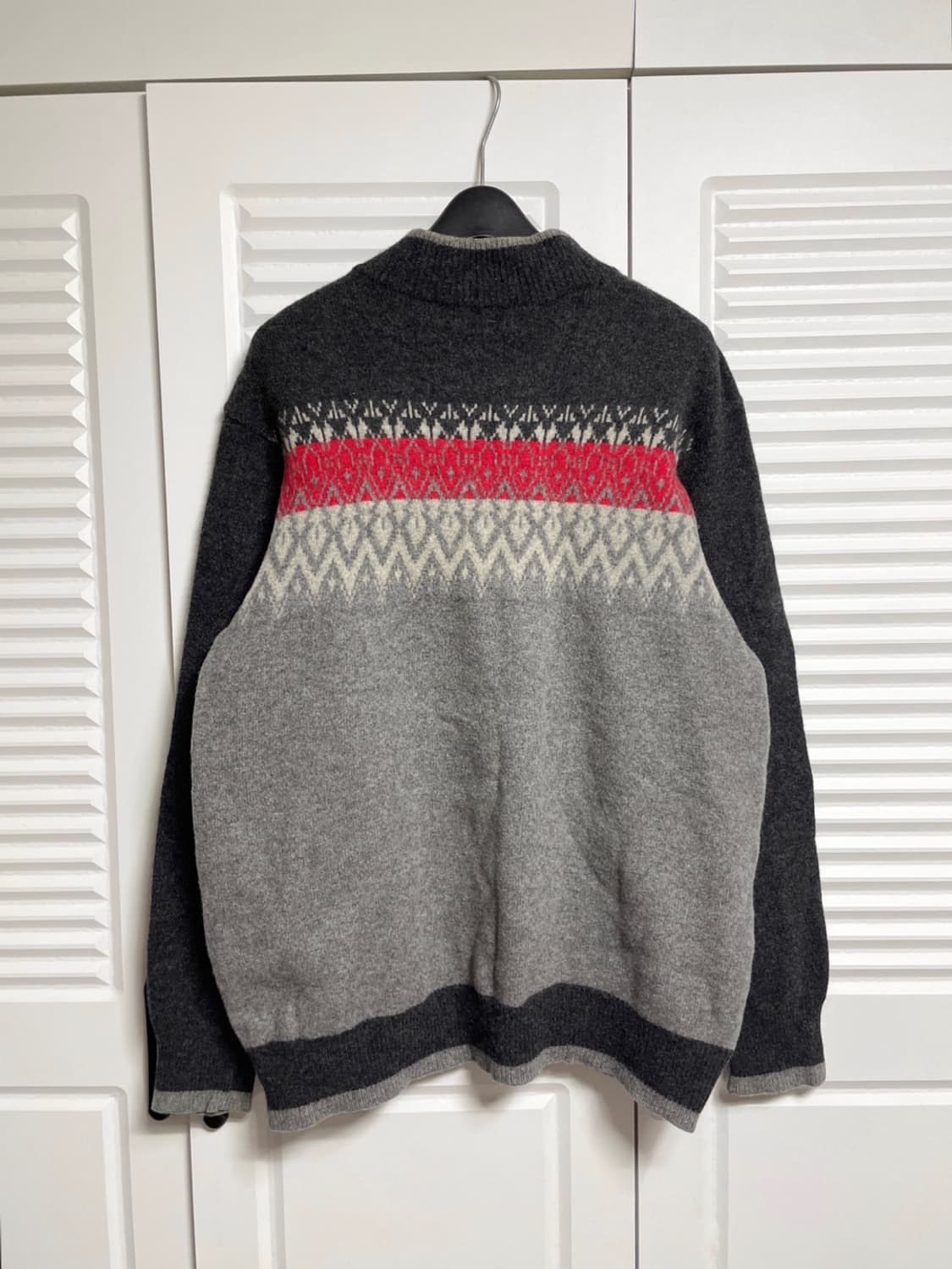 먼싱웨어 반집업 니트 상품이미지2