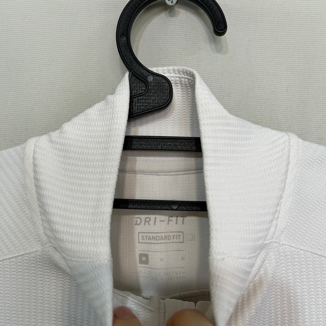 나이키 여성 드라이핏 집업 자켓 M 화이트  상품이미지2