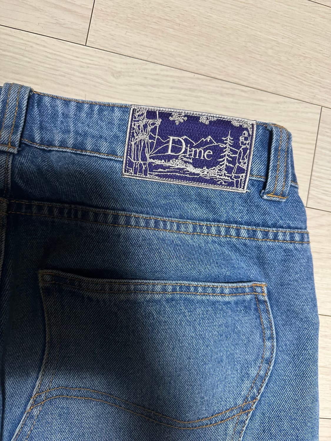 다임 클래식 배기 데님 상품이미지3