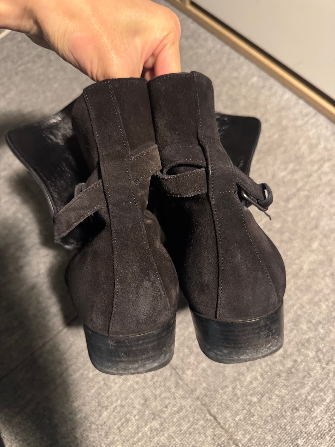 (41)생로랑 조드퍼 스웨이드 부츠 상품이미지4