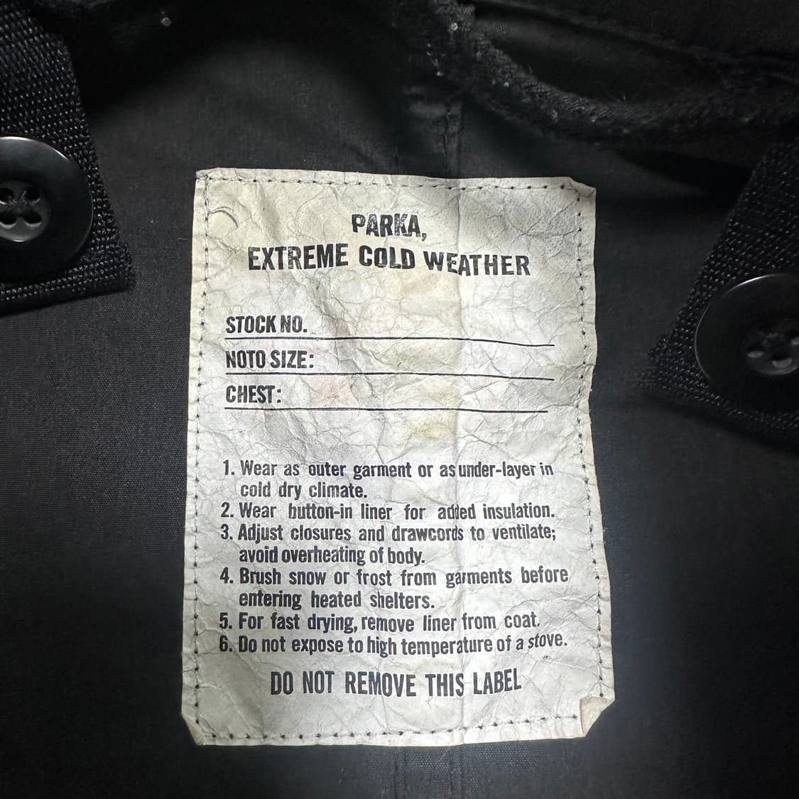 ✨ (바배) 프릭스 스토어 m65 피쉬테일 숏 모즈 코트 파카  상품이미지3