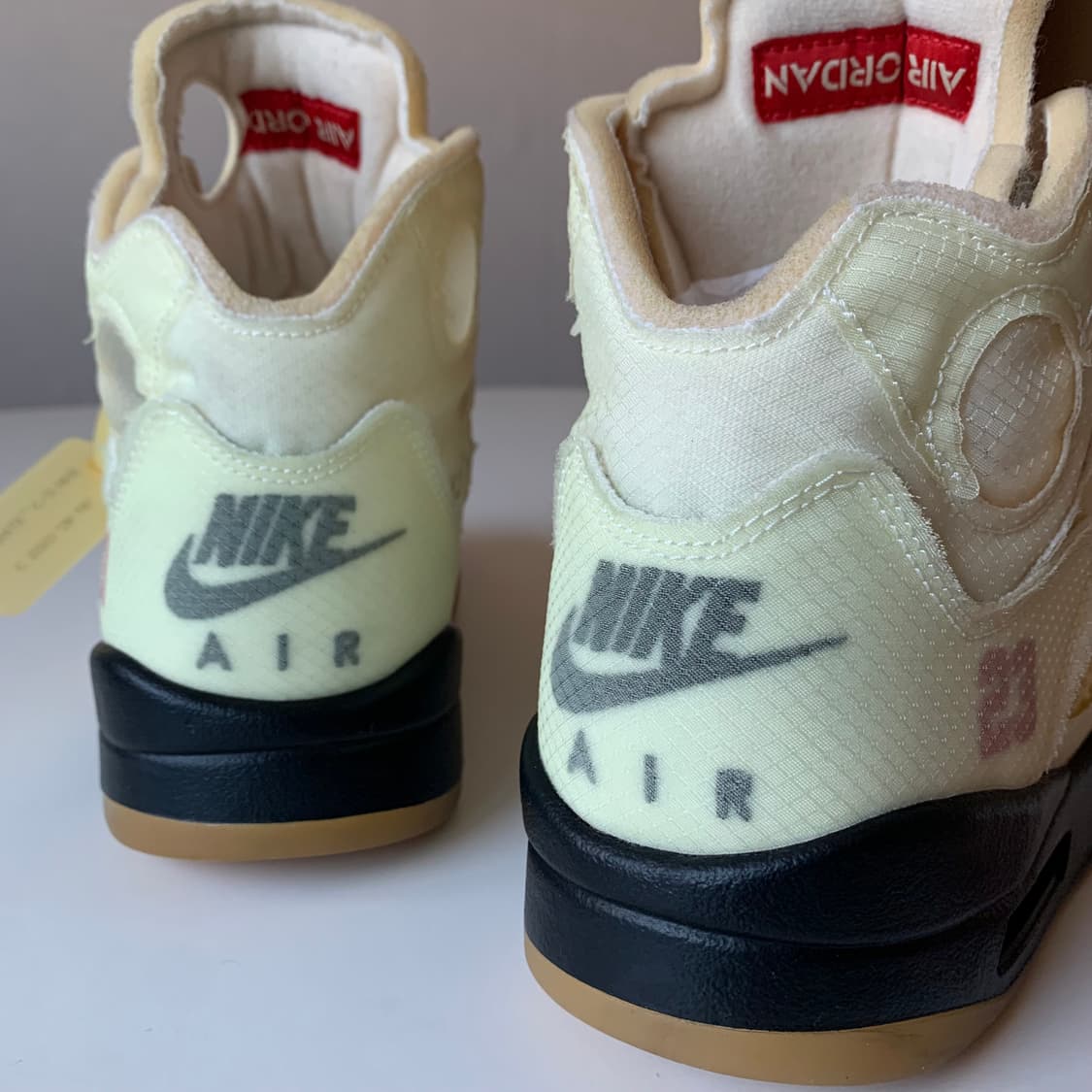 [270] 오프화이트 조던5 파이어레드 상품이미지6