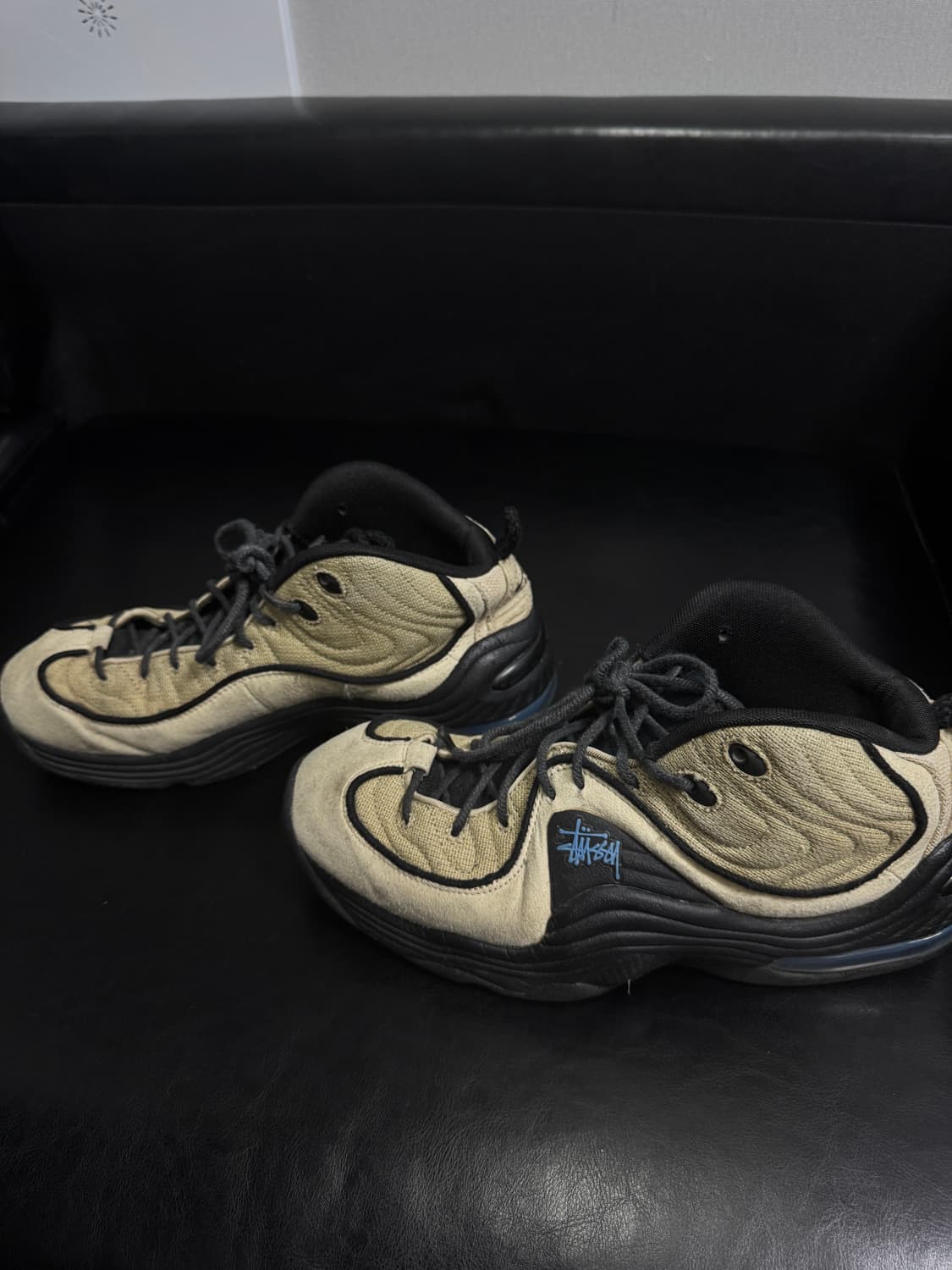 (280)스투시 x 나이키 에어페니2 라탄앤 라임스톤 상품이미지2