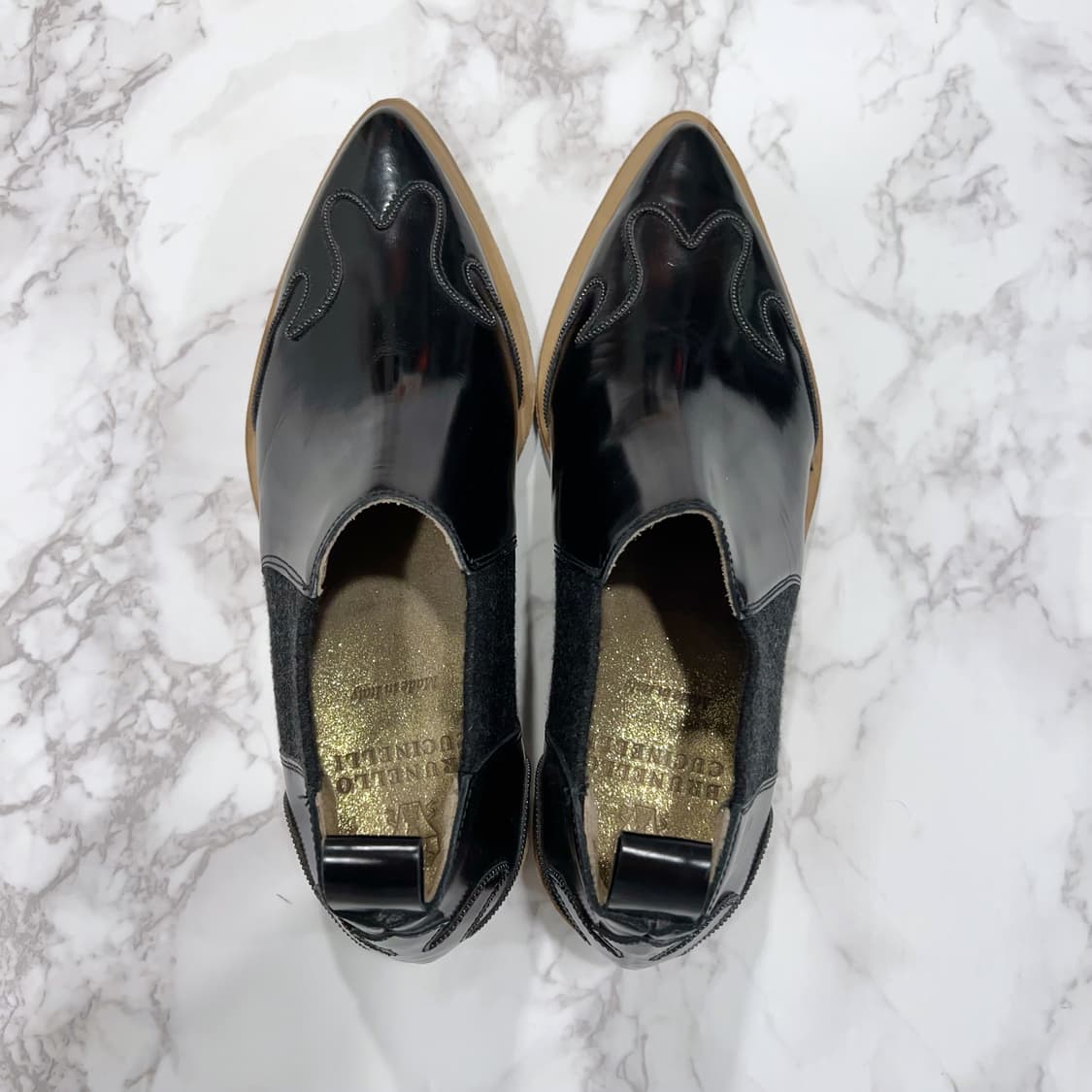 BRUNELLO CUCINELLI 브루넬로쿠치넬리 모닐리 비즈 첼시부츠 상품이미지9