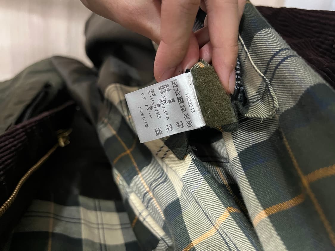 18fw 캡틴선샤인 바버 트레블러코트 38Size 상품이미지7