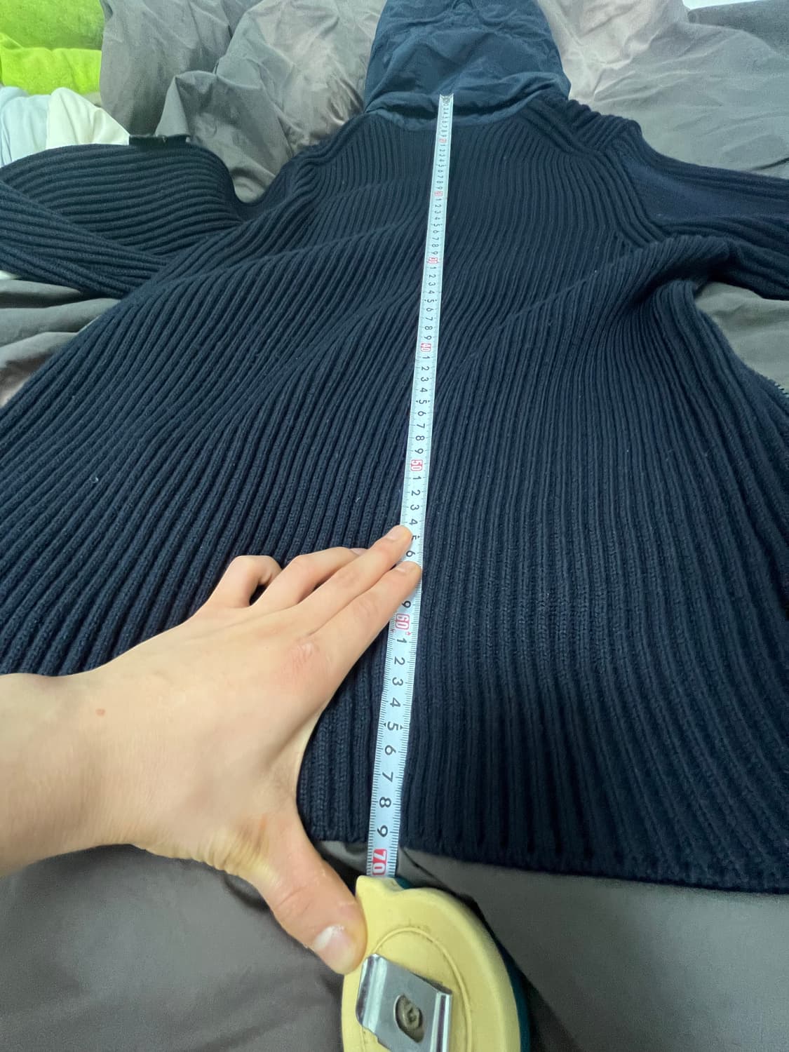 스톤아일랜드 니트 후드집업 Xl 상품이미지9