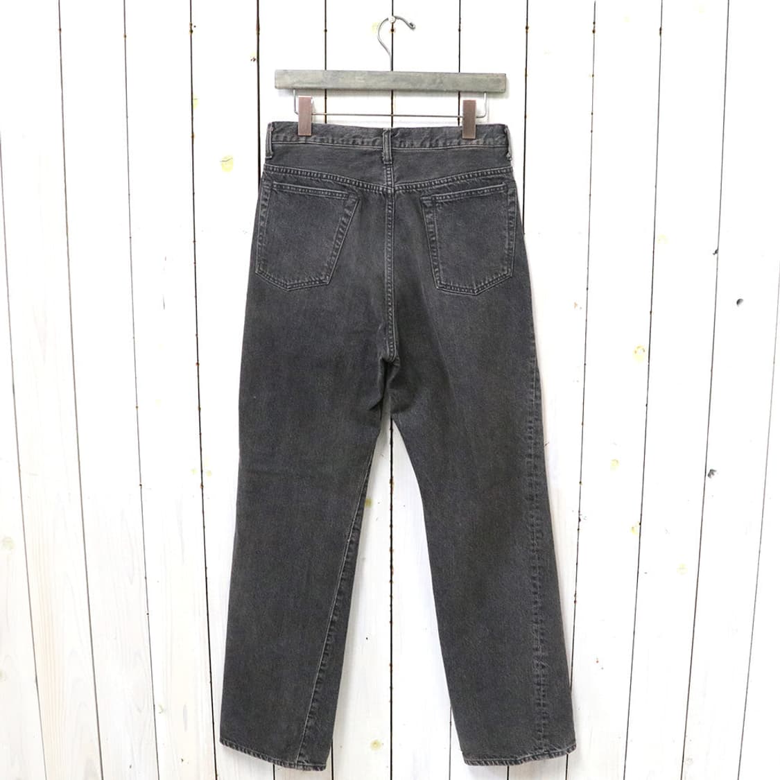 캡틴선샤인 스케이트 슈컷 데님 팬츠 블랙 32 상품이미지4