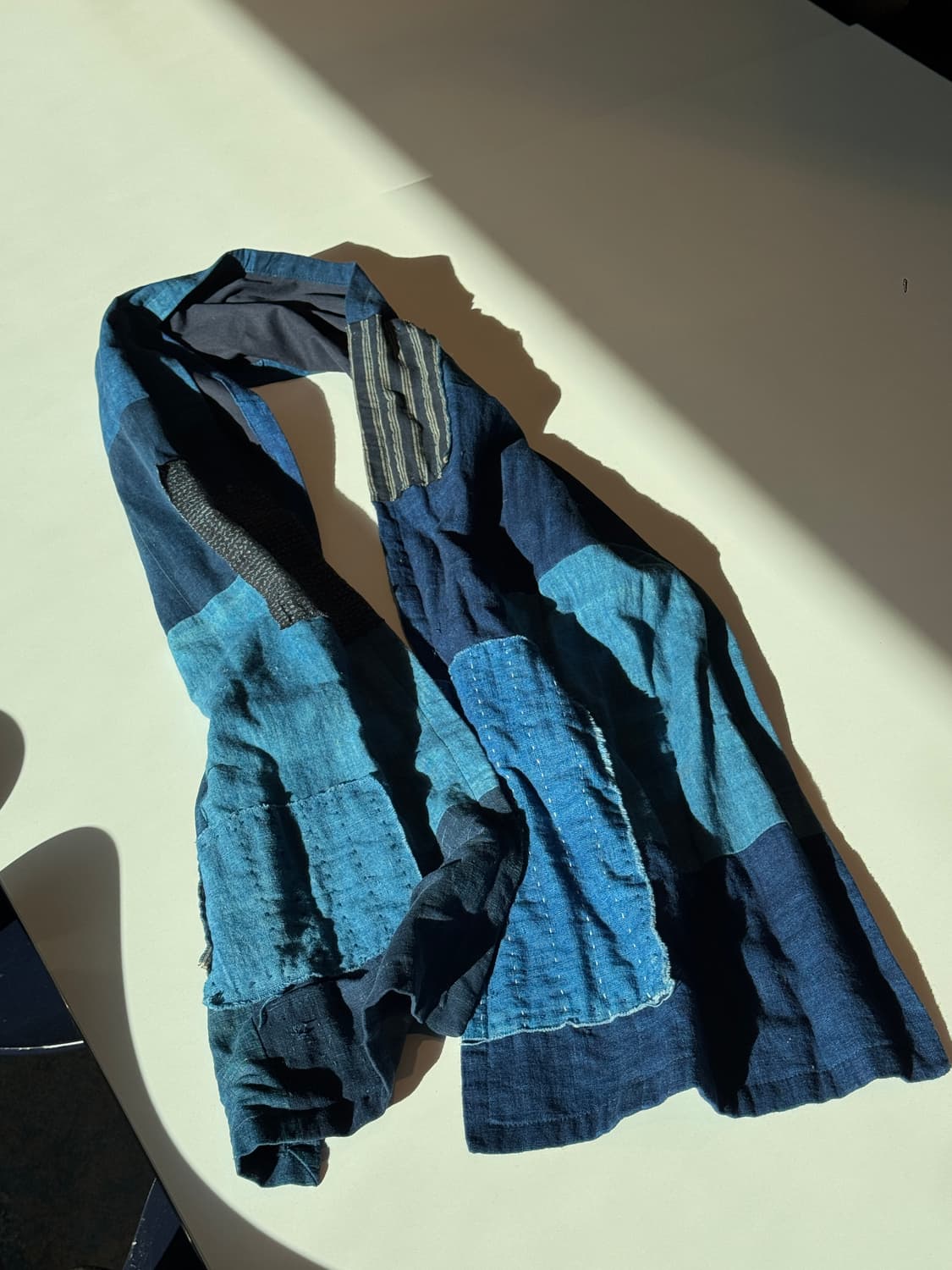 데님 사시코 스카프 상품이미지1